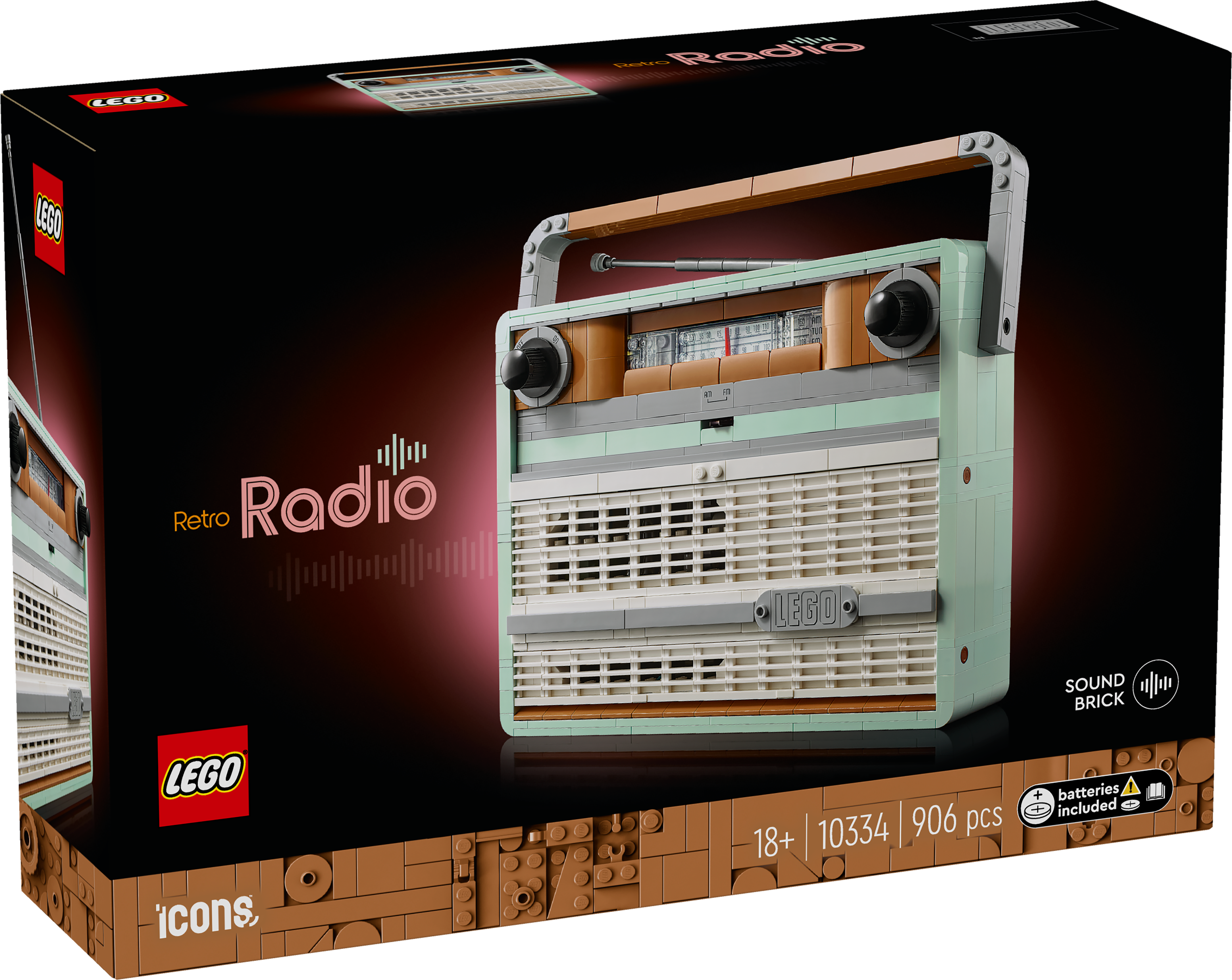 LEGO® Icons 10334 Retro-Kofferradio