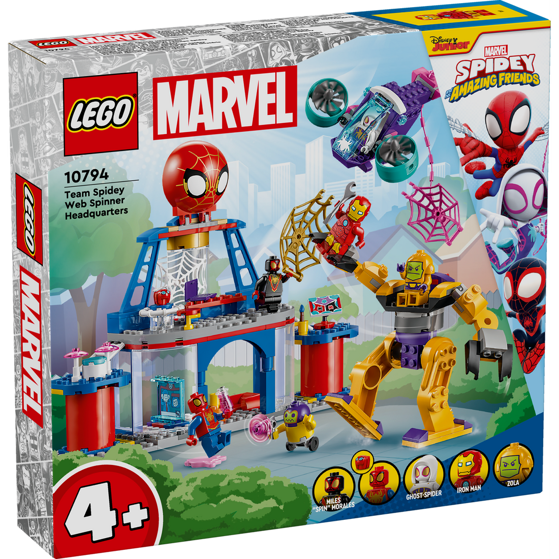 10794 Team Spidey Web Spinner Headquarters