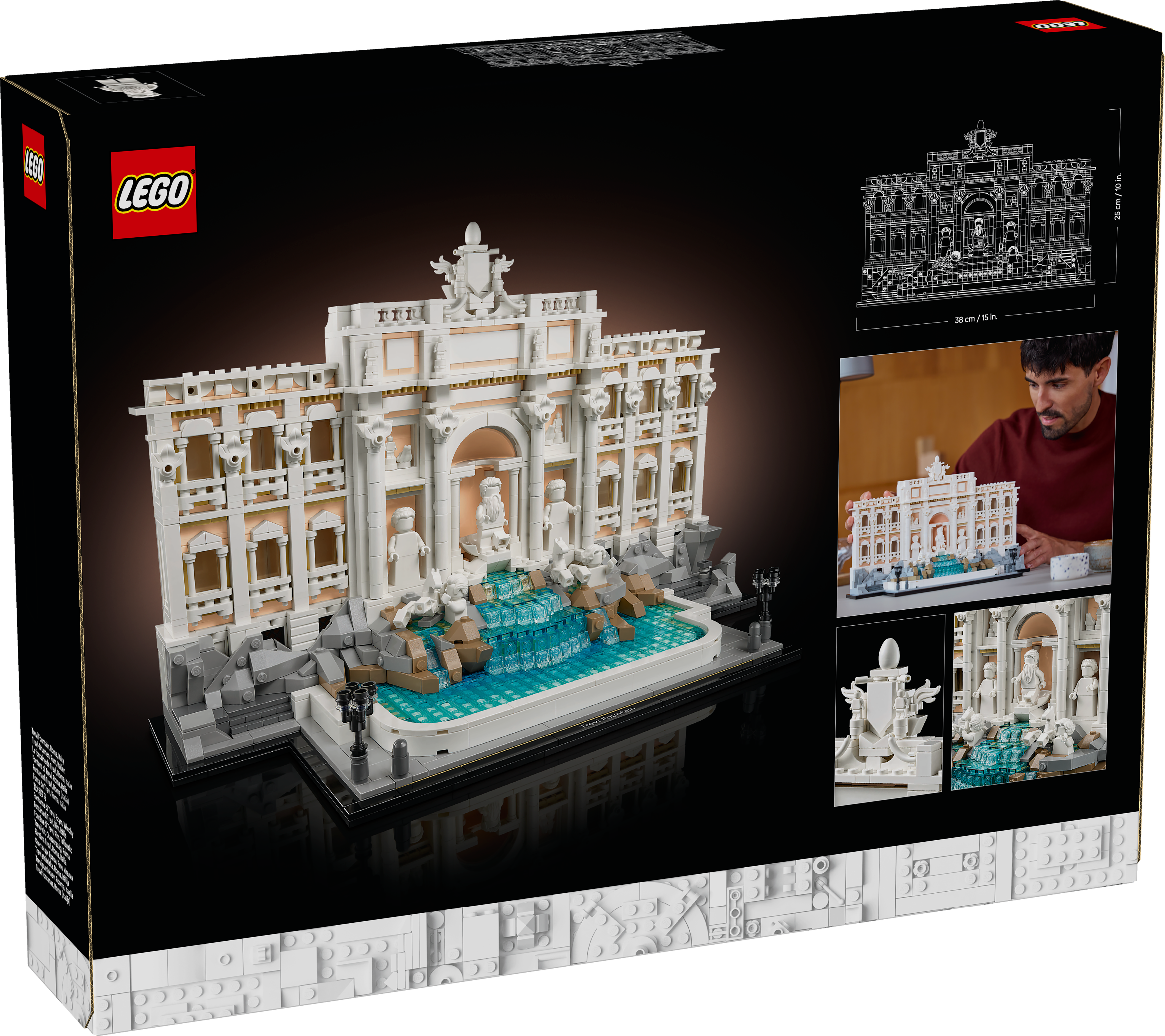 LEGO® Architecture 21062 Trevi-Brunnen