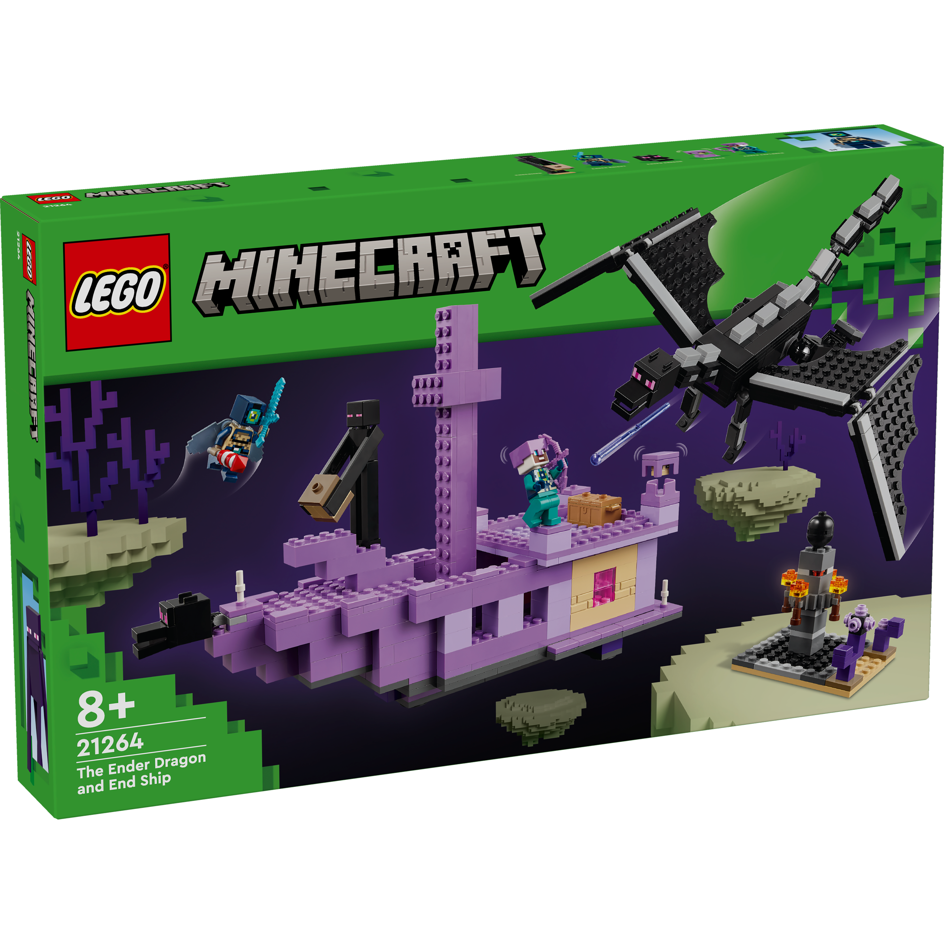 21264 The Ender Dragon and End Ship