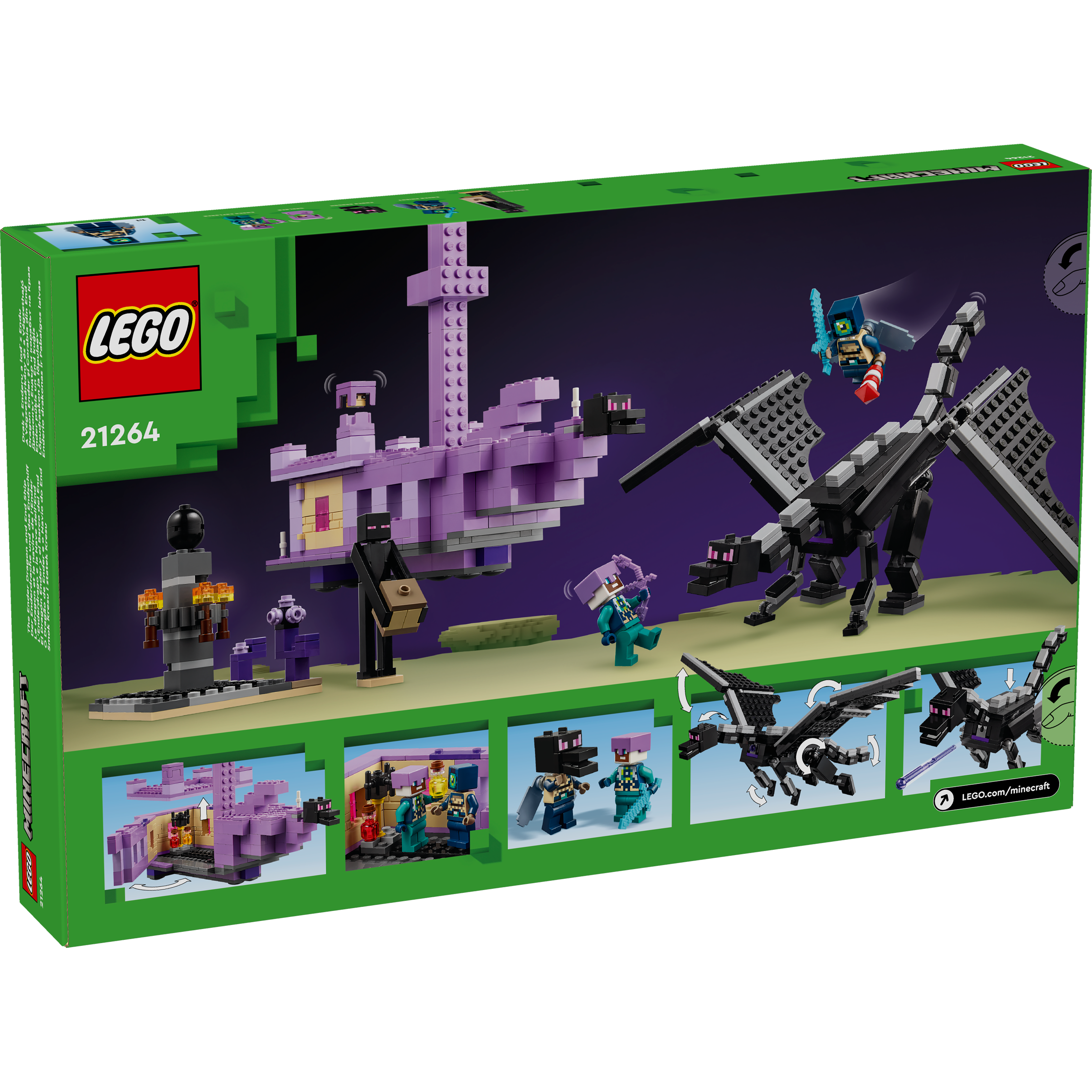 21264 The Ender Dragon and End Ship