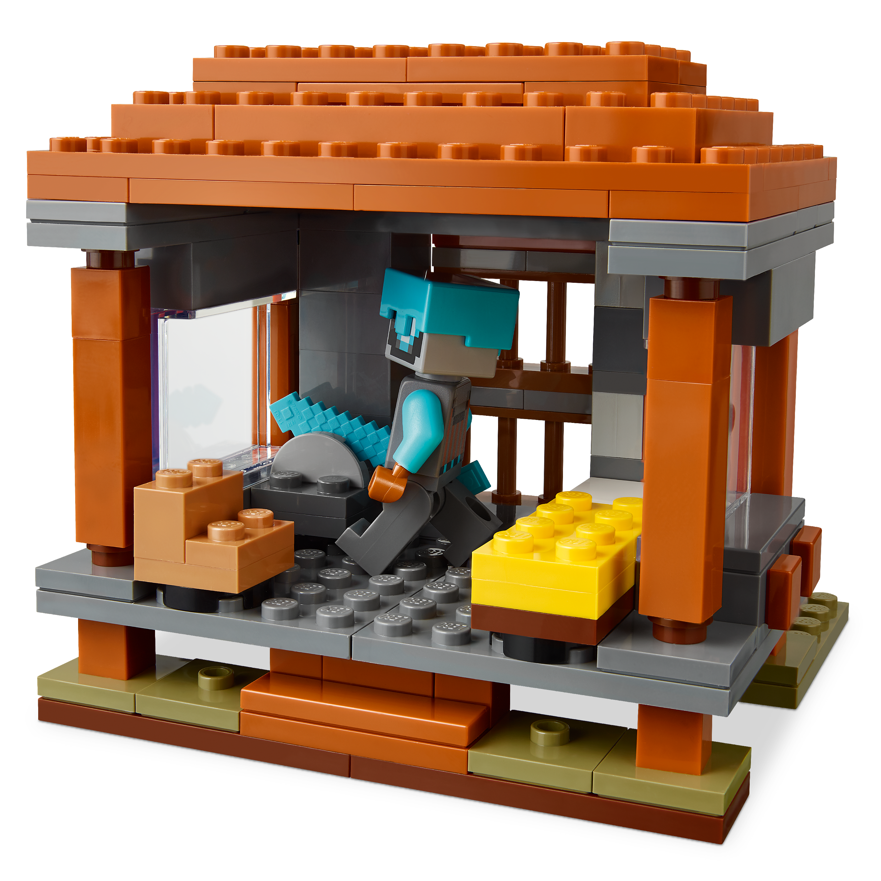 LEGO® Minecraft 21278 Ein Verwüster am Plünderer-Außenposten