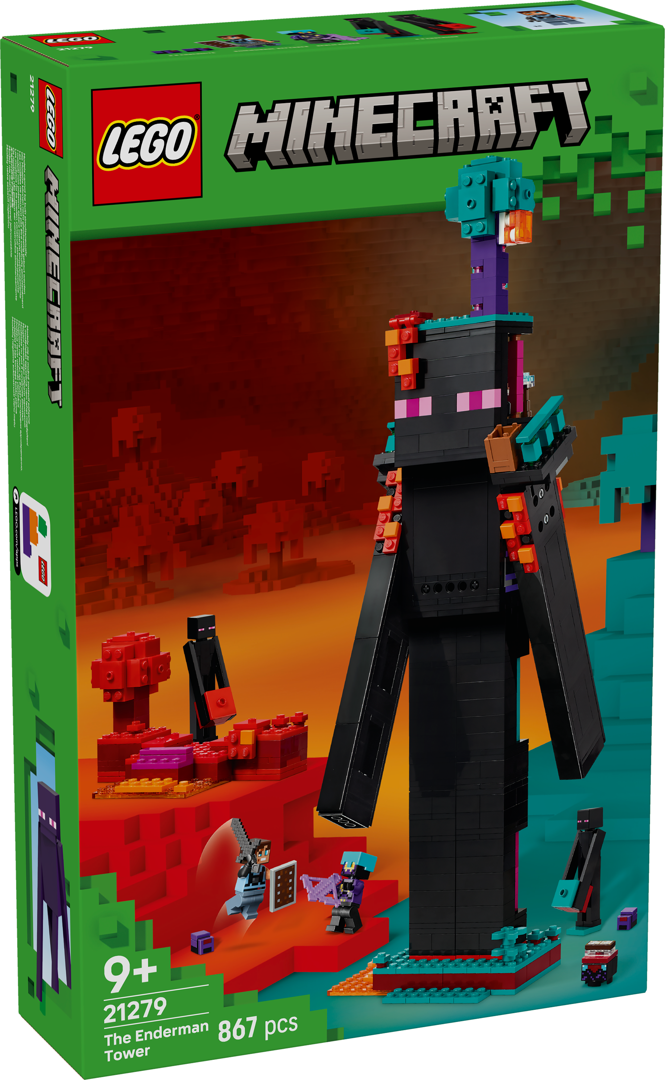 LEGO® Minecraft 21279 Der Enderman-Turm