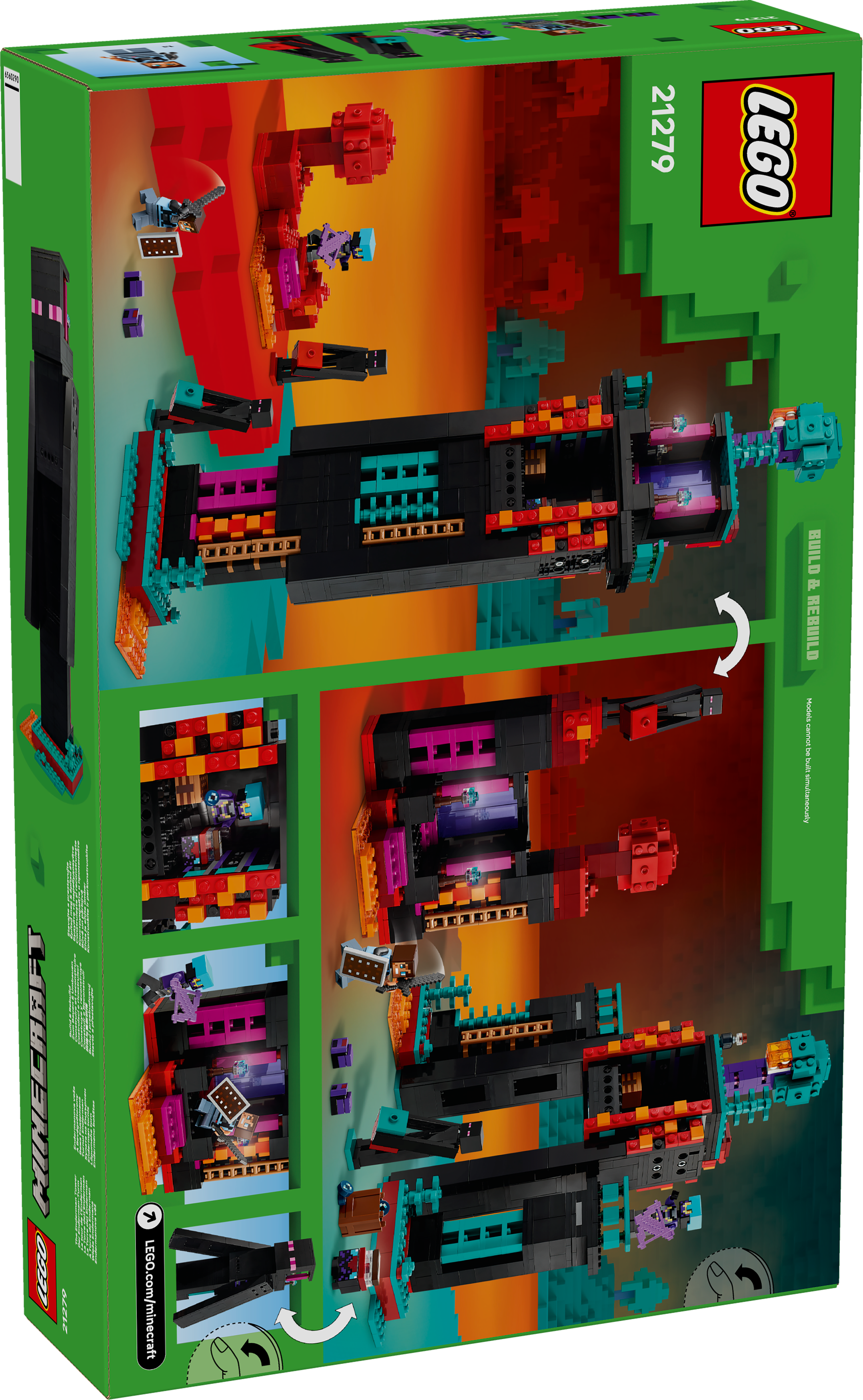 LEGO® Minecraft 21279 Der Enderman-Turm