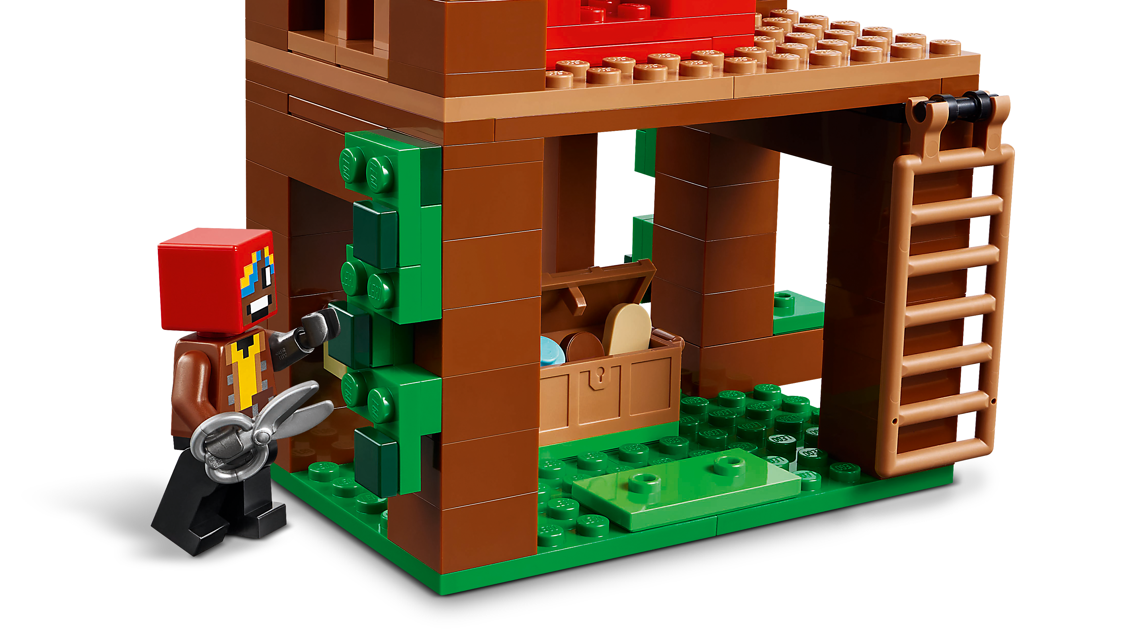 LEGO® Minecraft 21282 Die Papageienhäuser