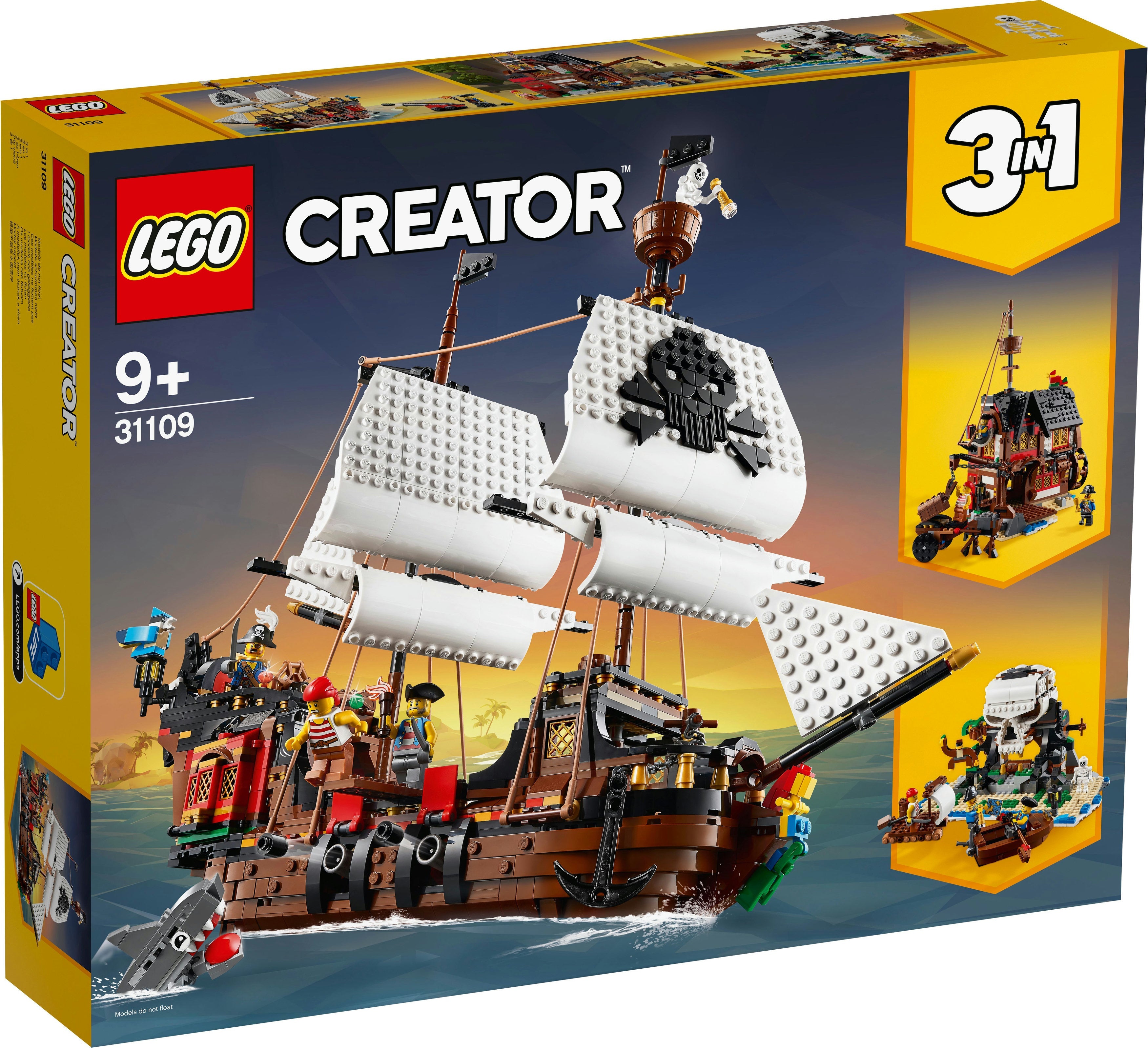 LEGO® Creator 31109 Piratenschiff