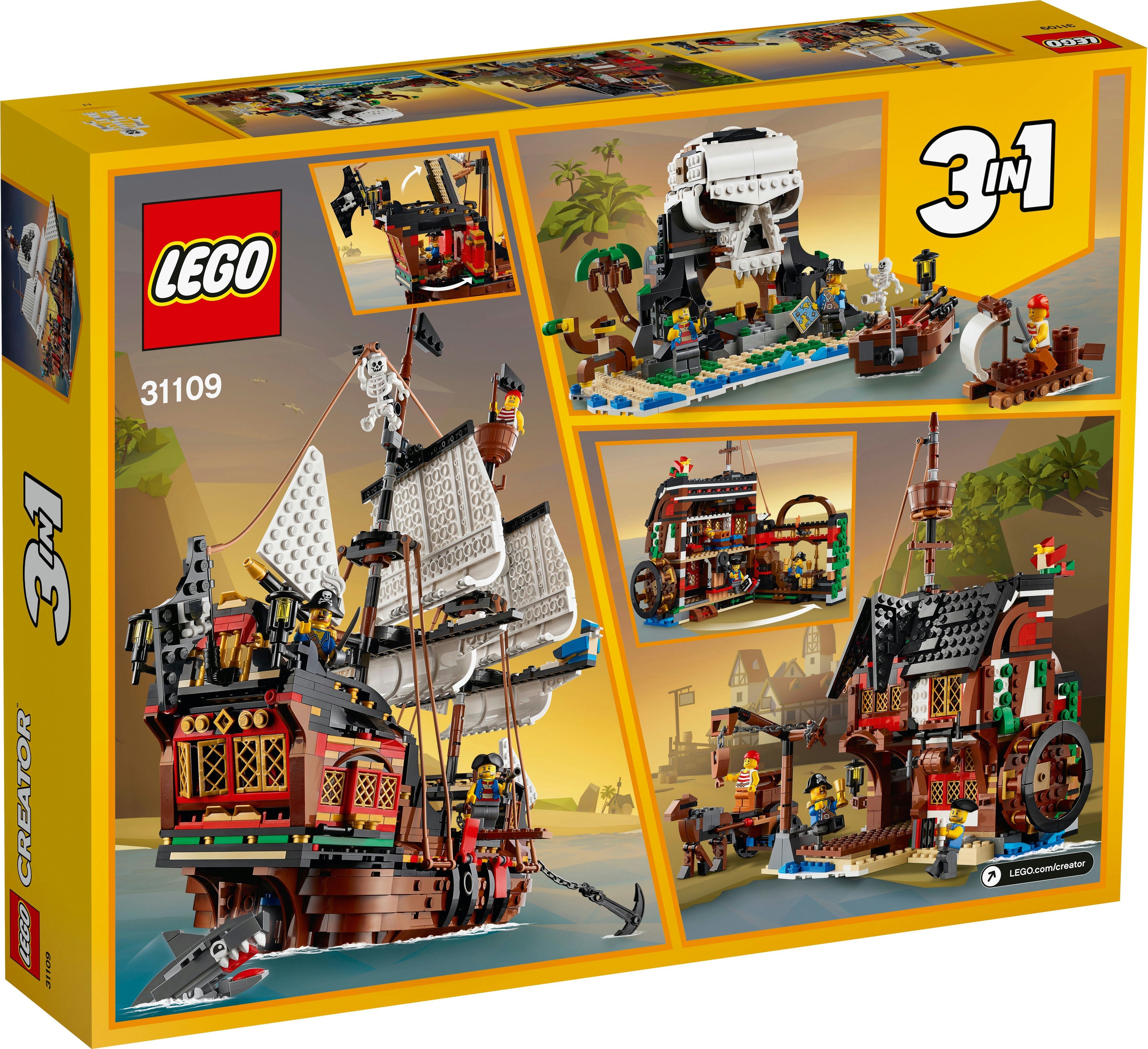 LEGO® Creator 31109 Piratenschiff