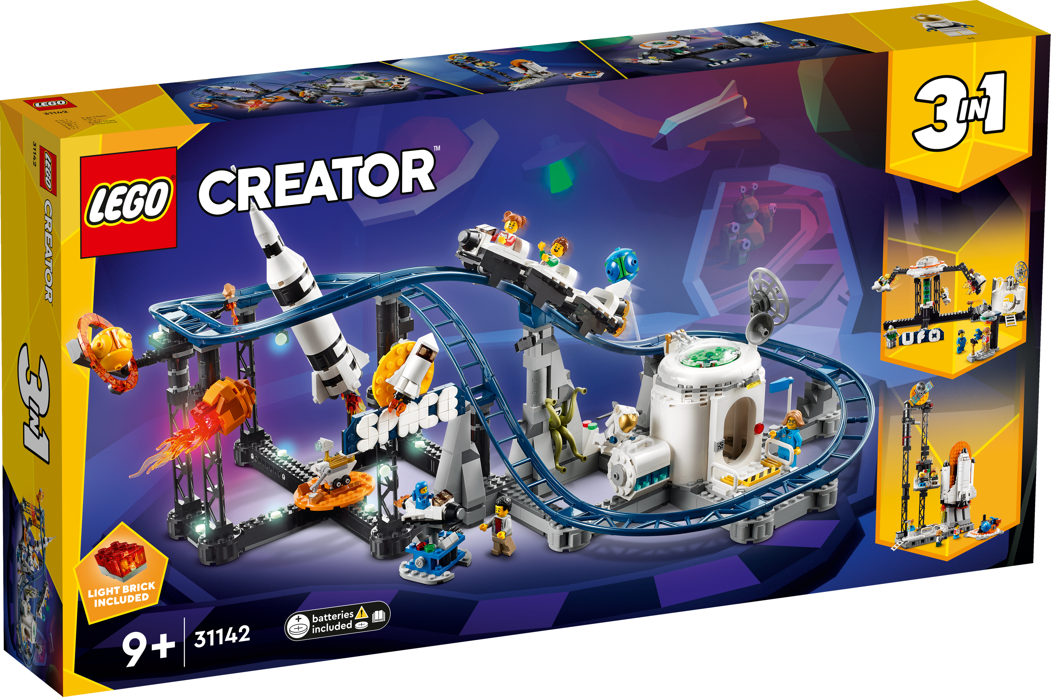 LEGO® Creator 31142 Weltraum-Achterbahn