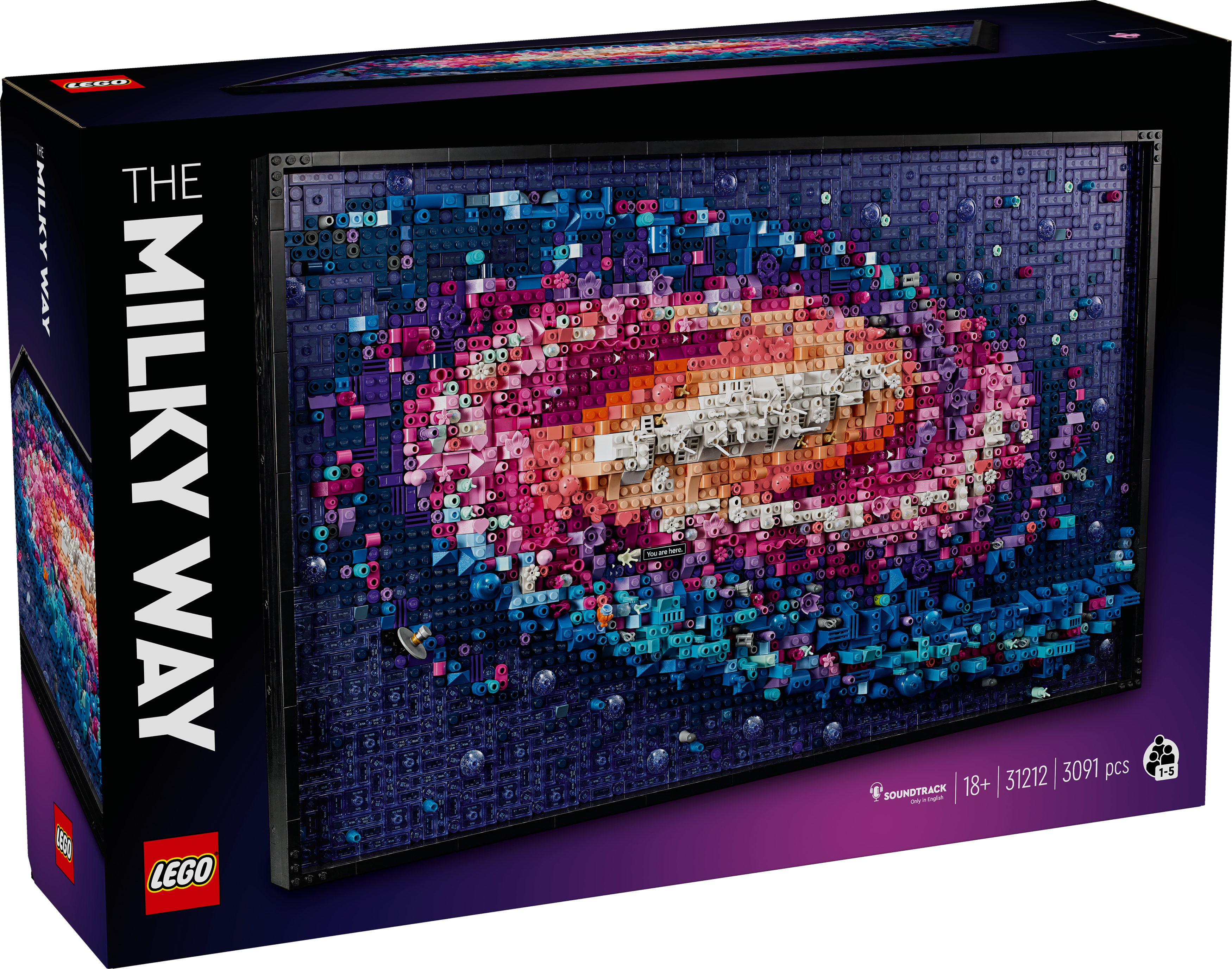 LEGO® Art 31212 Die Milchstraßen-Galaxie