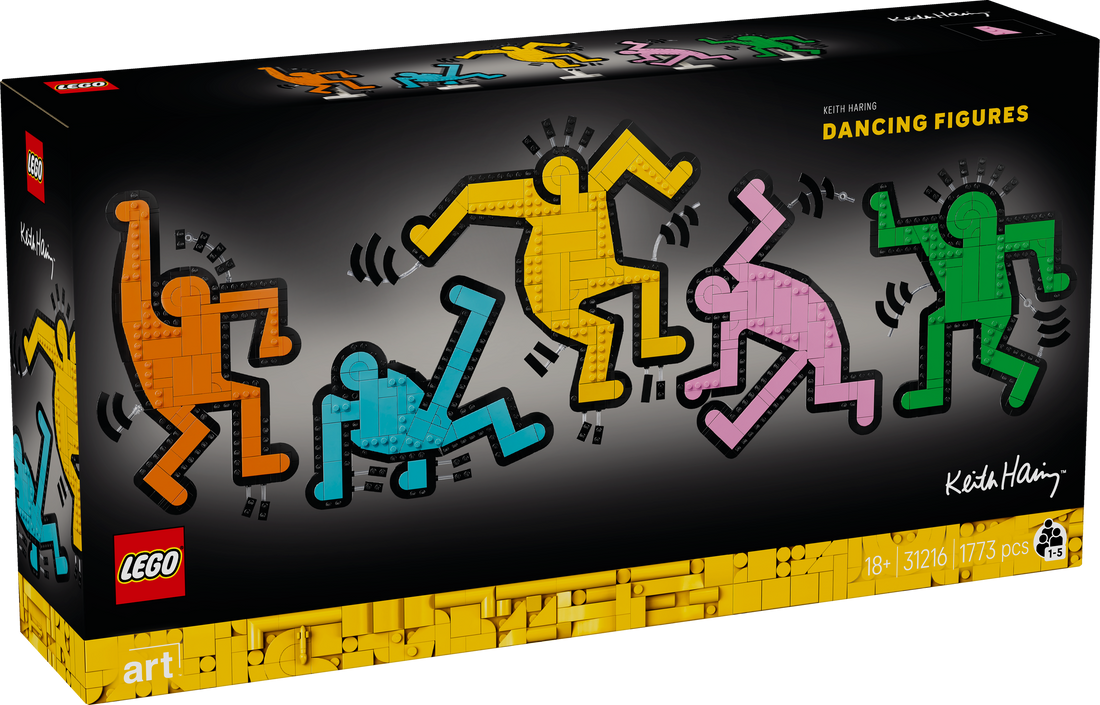 LEGO® Art 31216 Keith Haring – Tanzende Figuren
