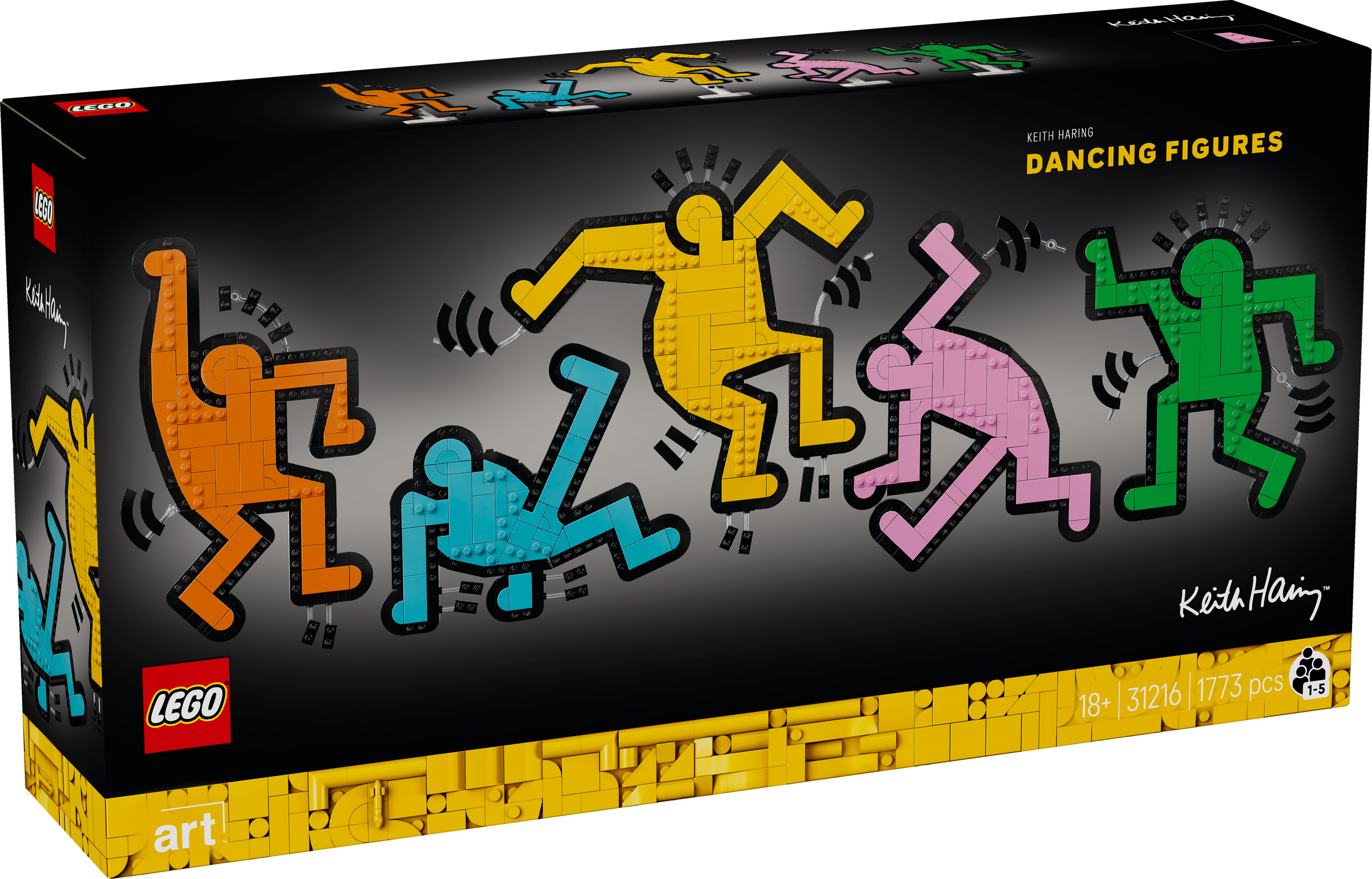 LEGO® Art 31216 Keith Haring – Tanzende Figuren