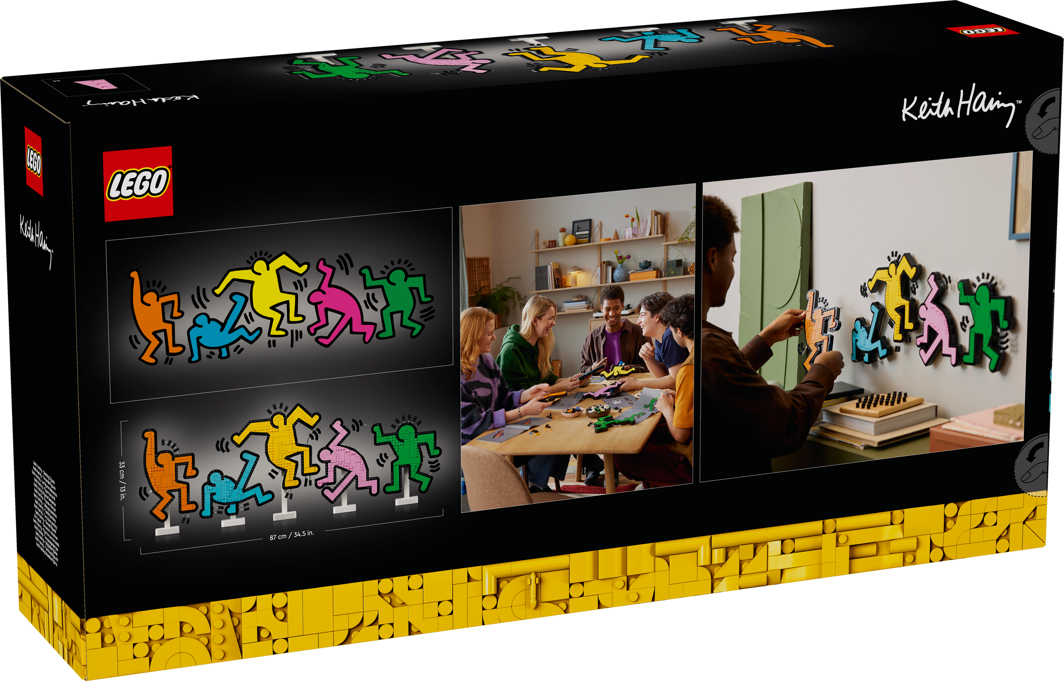 LEGO® Art 31216 Keith Haring – Tanzende Figuren