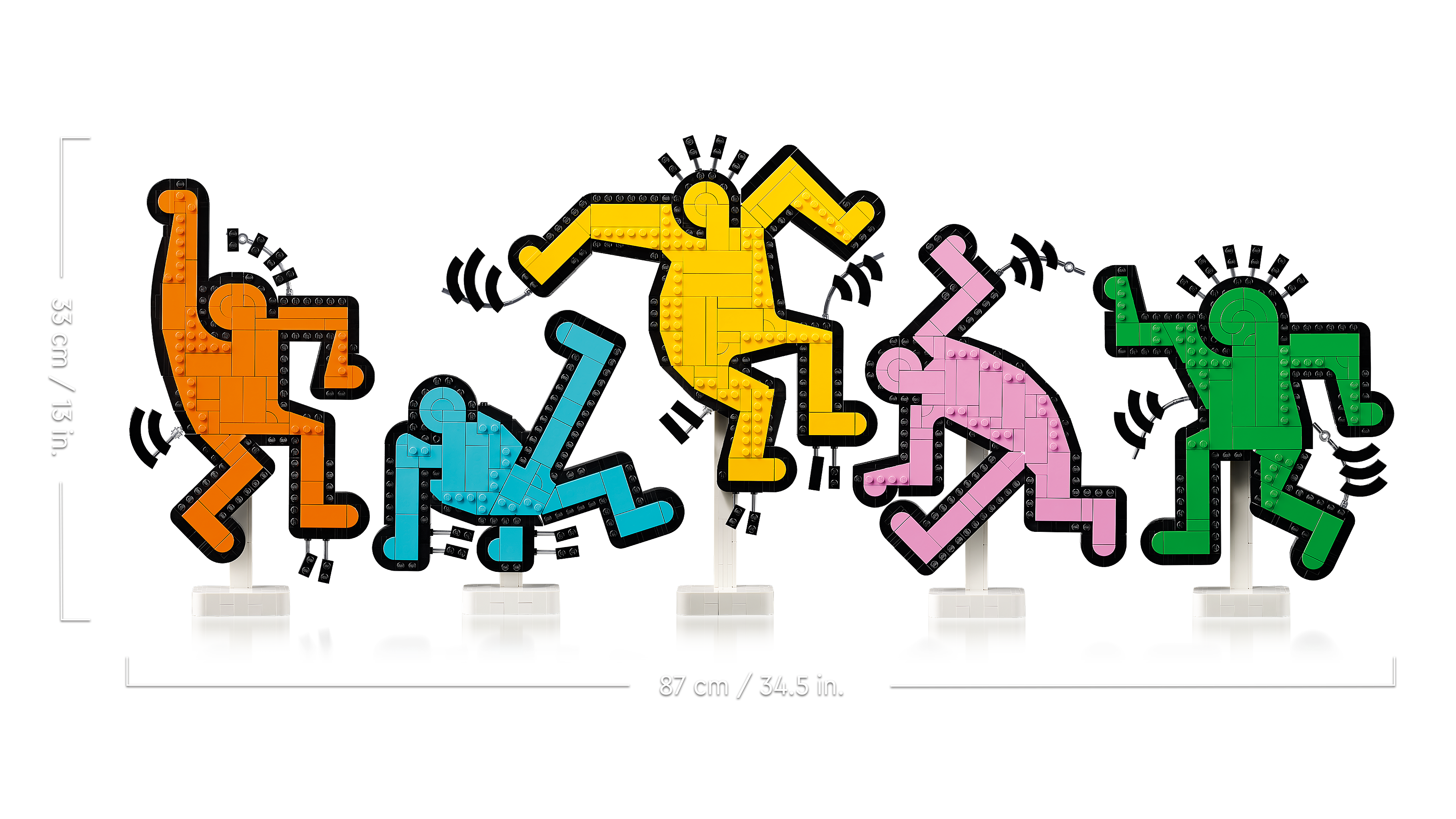 LEGO® Art 31216 Keith Haring – Tanzende Figuren