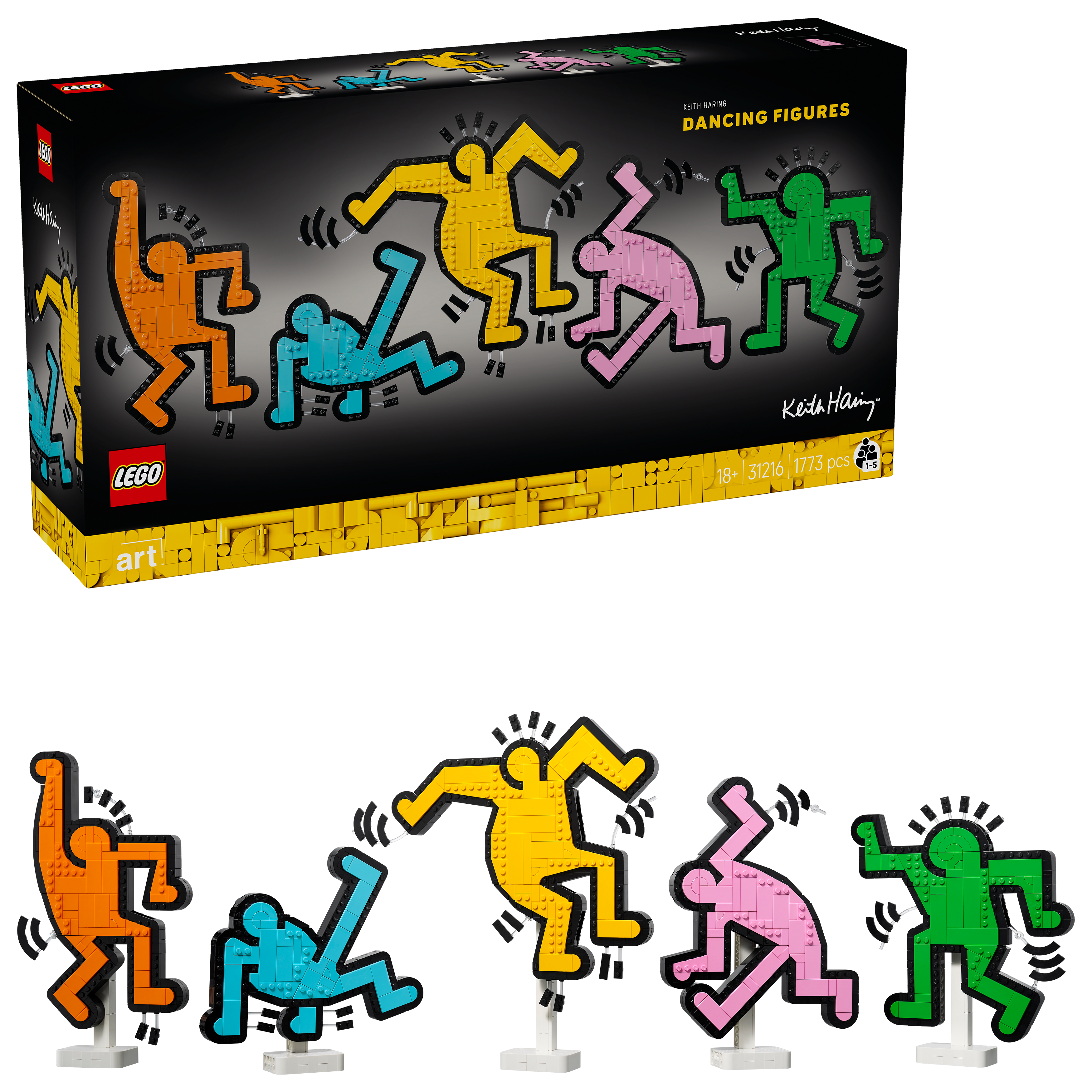 31216 Keith Haring - Dancing Figures