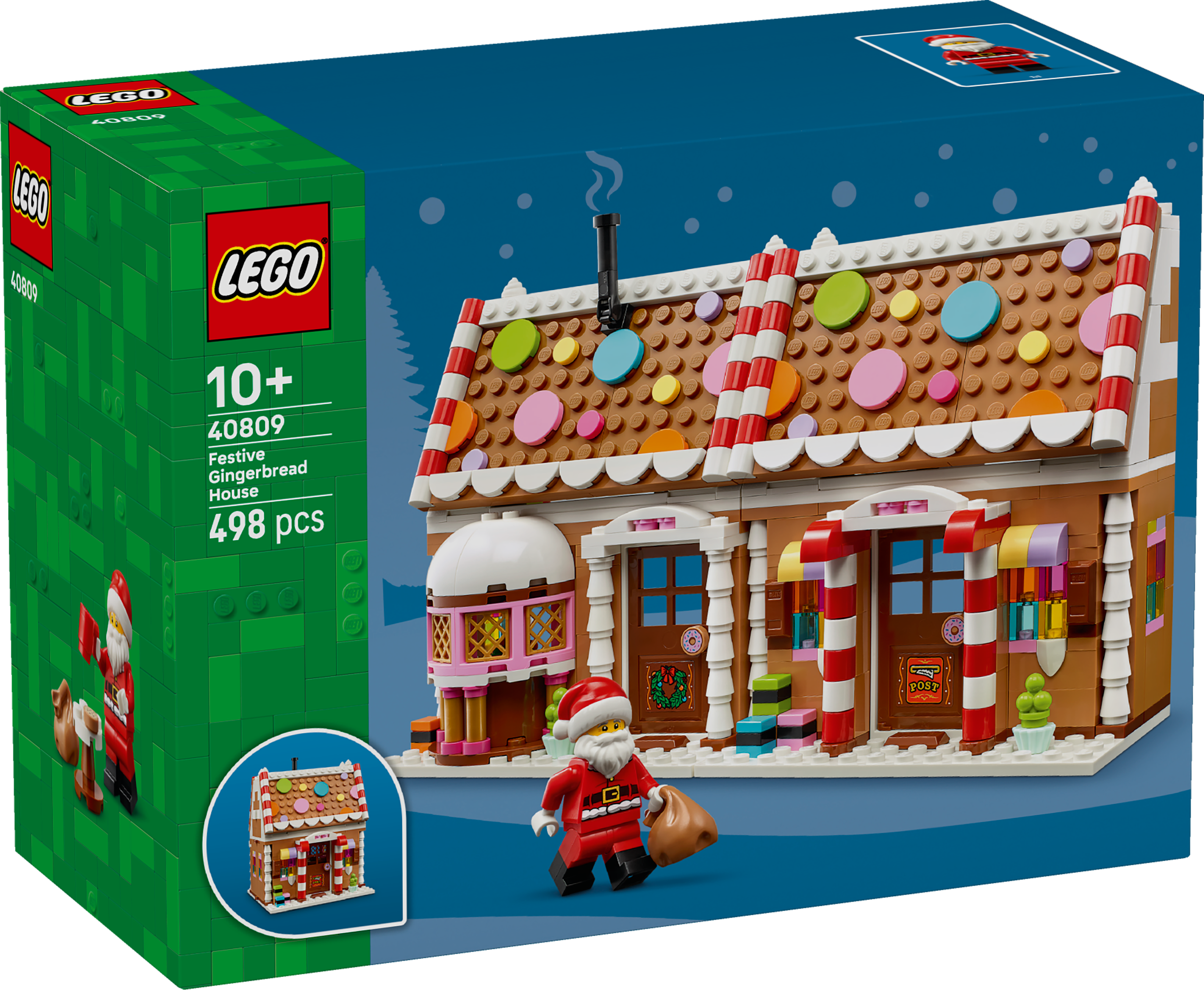 40809 Festive Gingerbread House