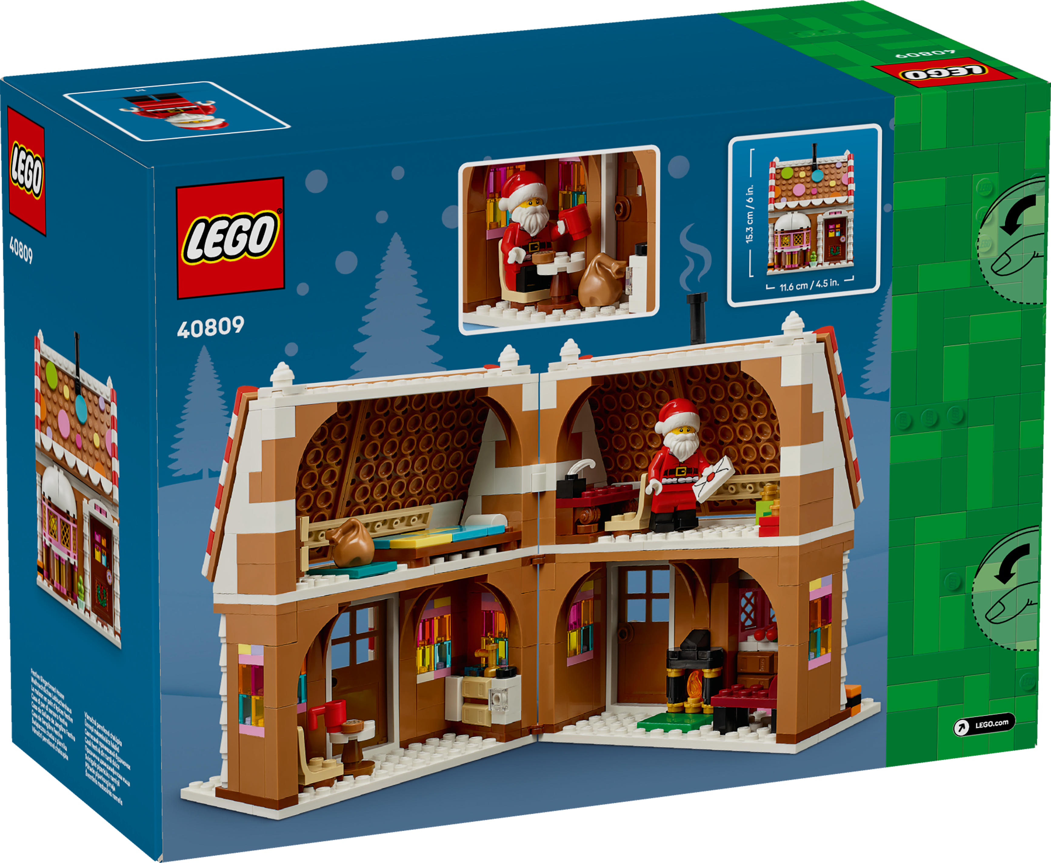 40809 Festive Gingerbread House
