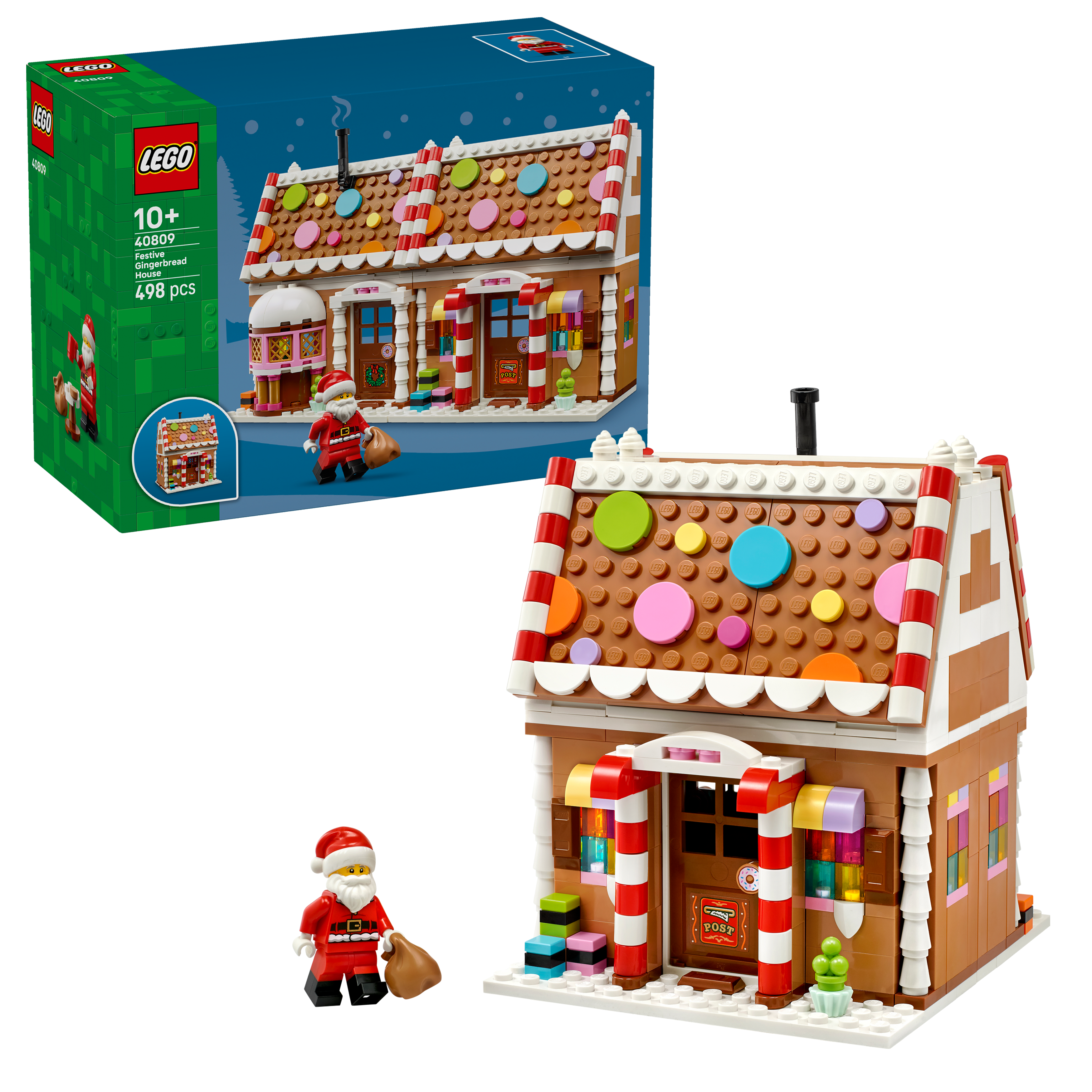 40809 Festive Gingerbread House