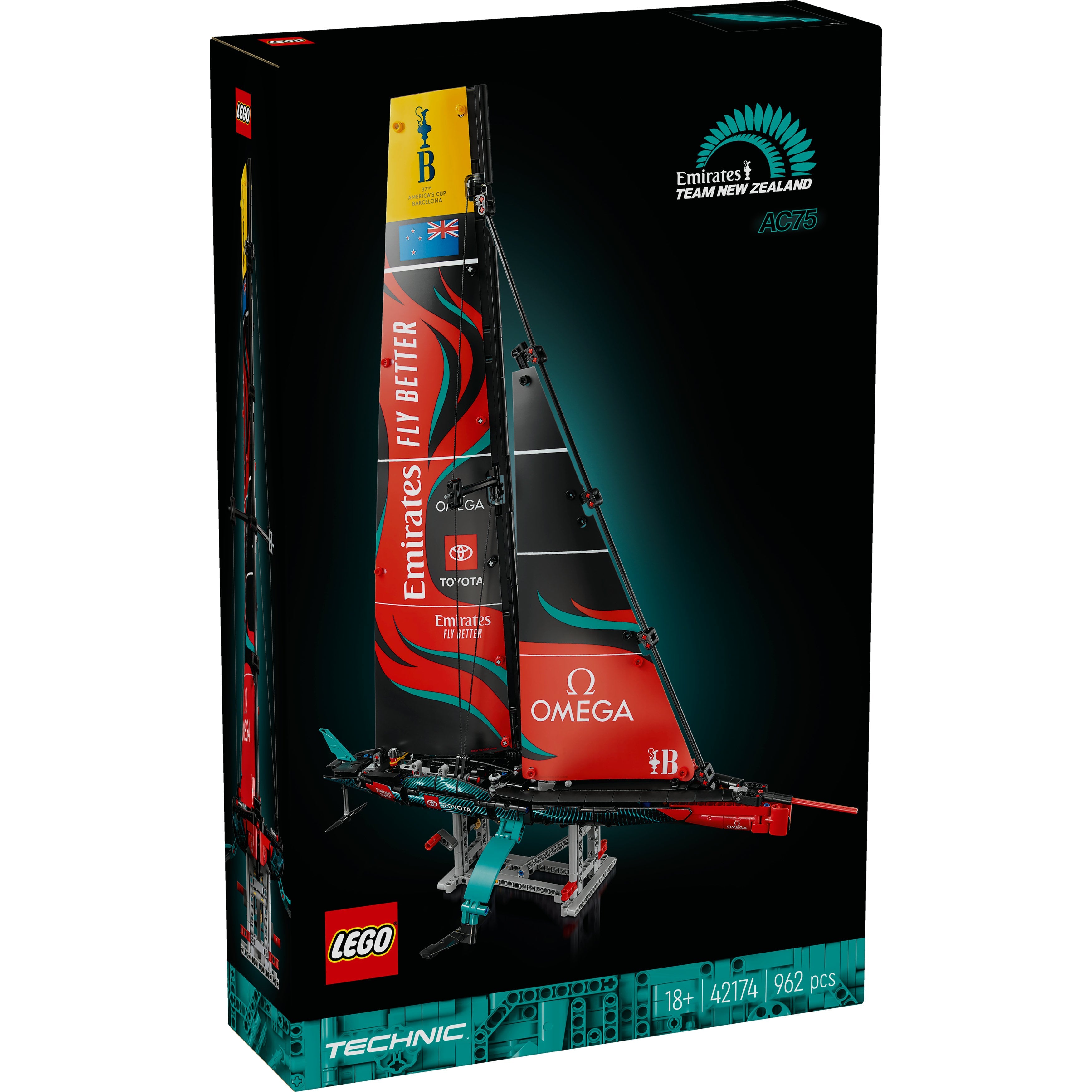 42174 Emirates Team New Zealand AC75 Yacht