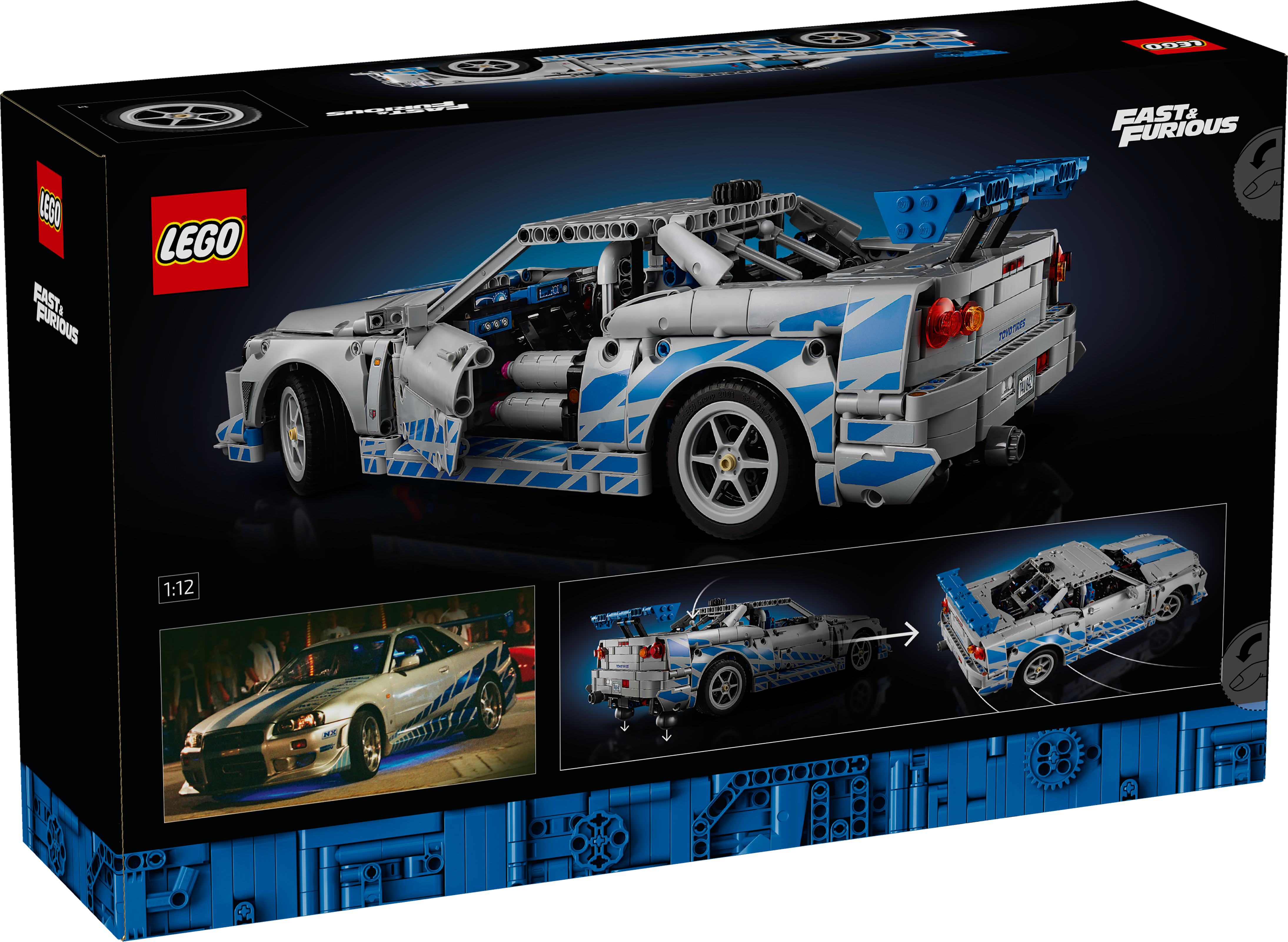 42210 2 Fast 2 Furious Nissan Skyline GT-R (R34) Car