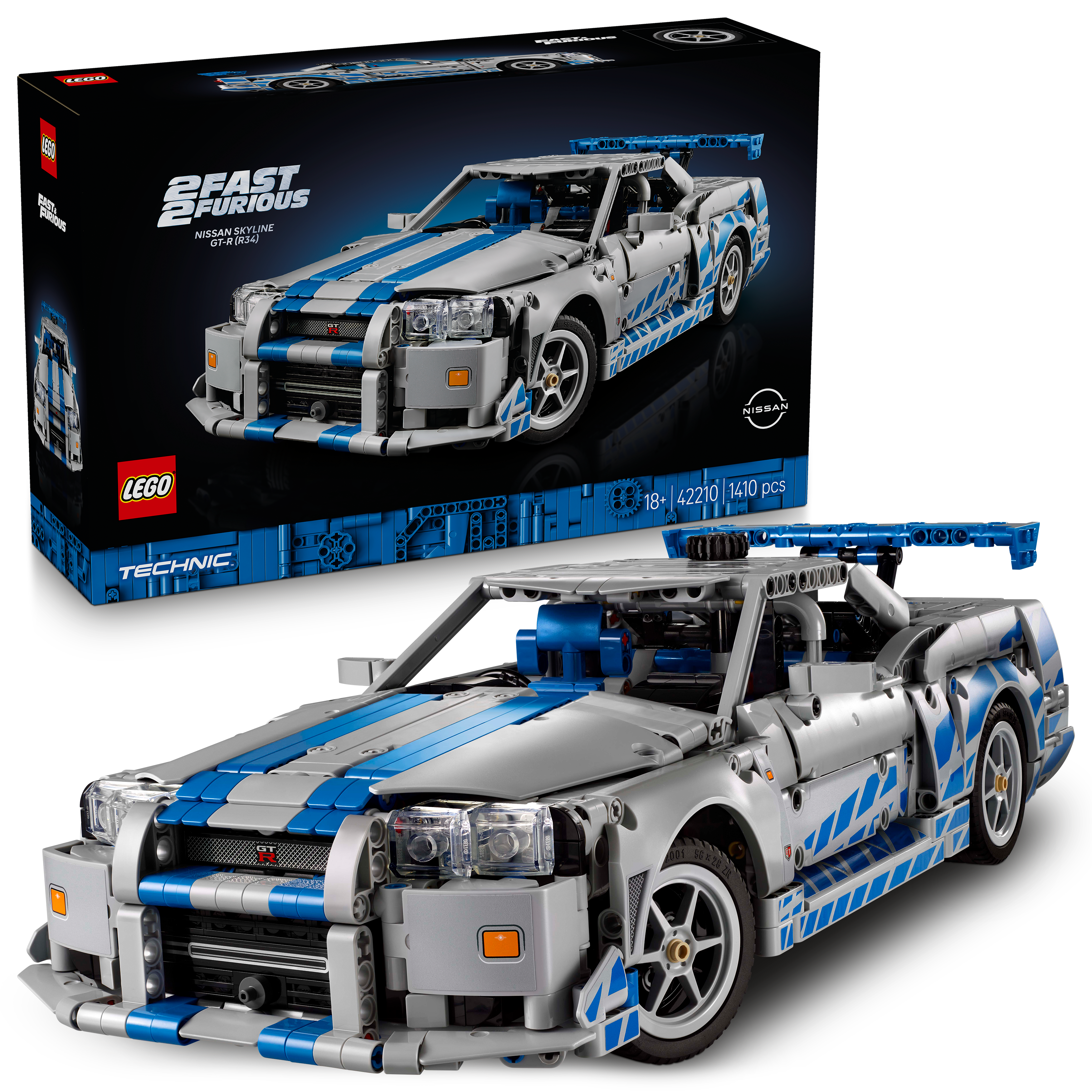 42210 2 Fast 2 Furious Nissan Skyline GT-R (R34) Car