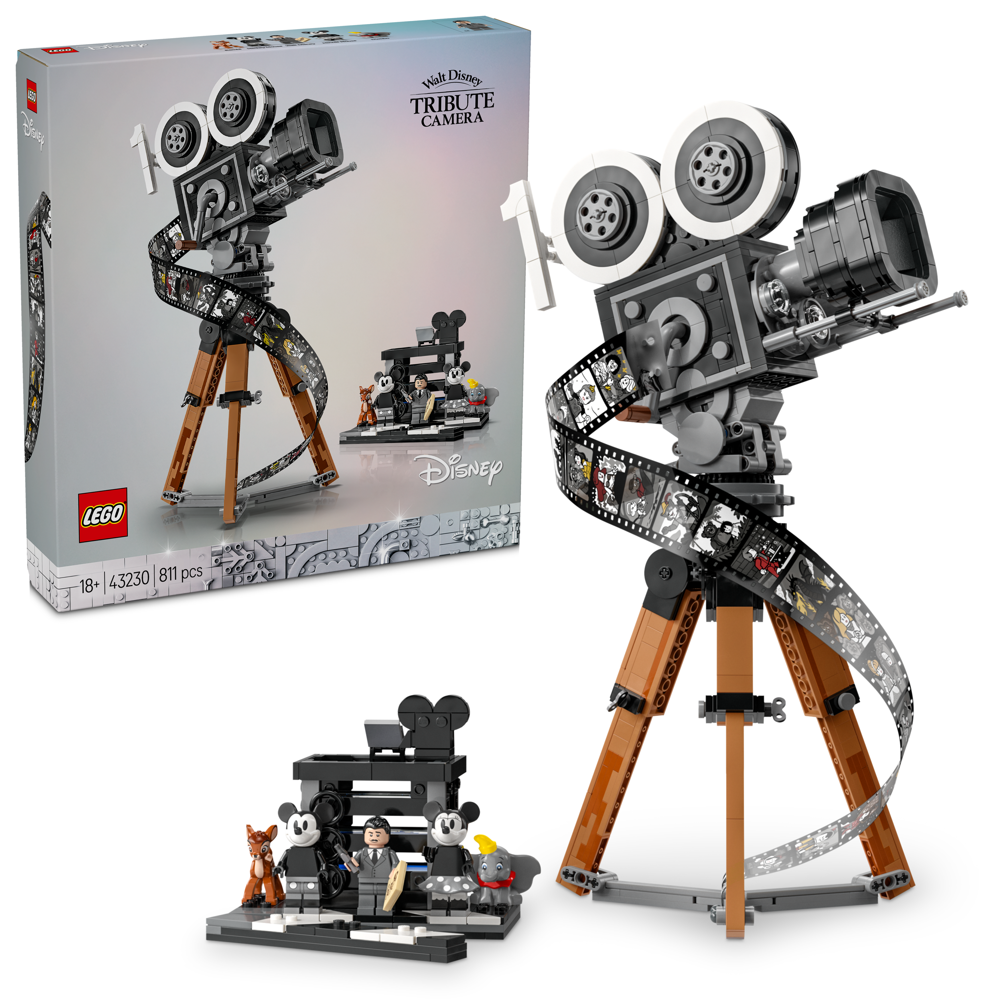 LEGO® Disney 43230 Kamera – Hommage an Walt Disney