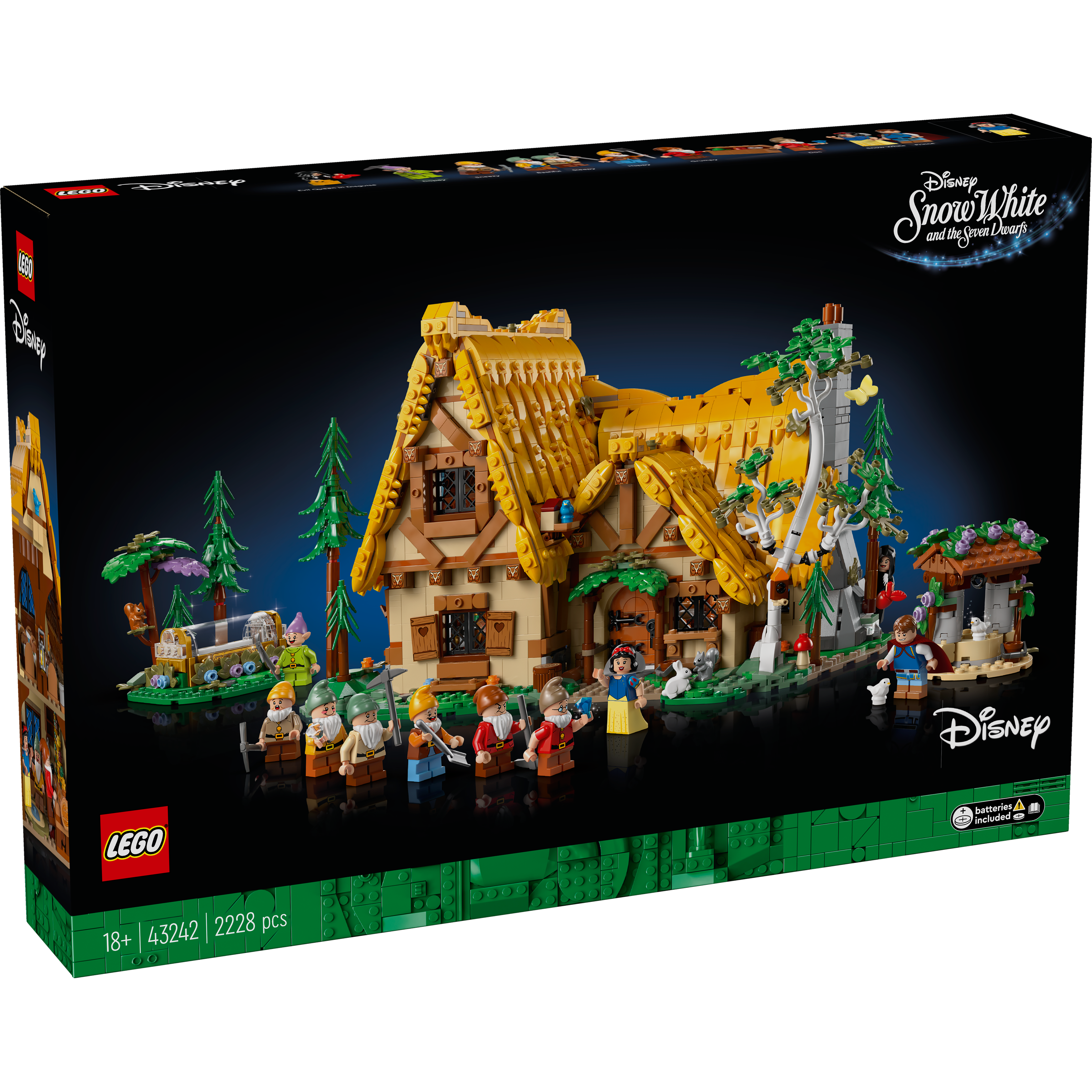 43242 Snow White and the Seven Dwarfs' Cottage