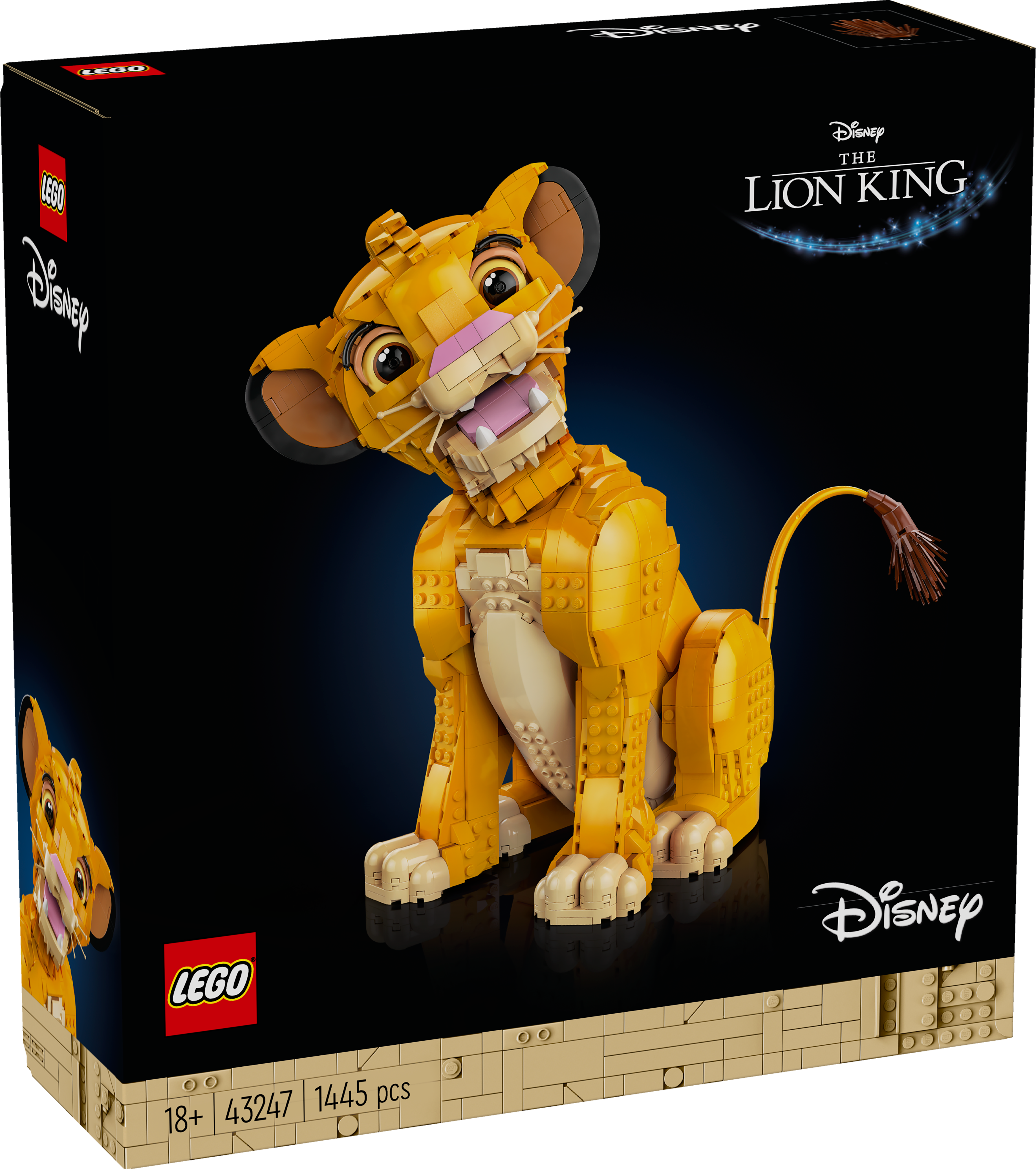 LEGO® Disney 43247 Simba, der junge König der Löwen