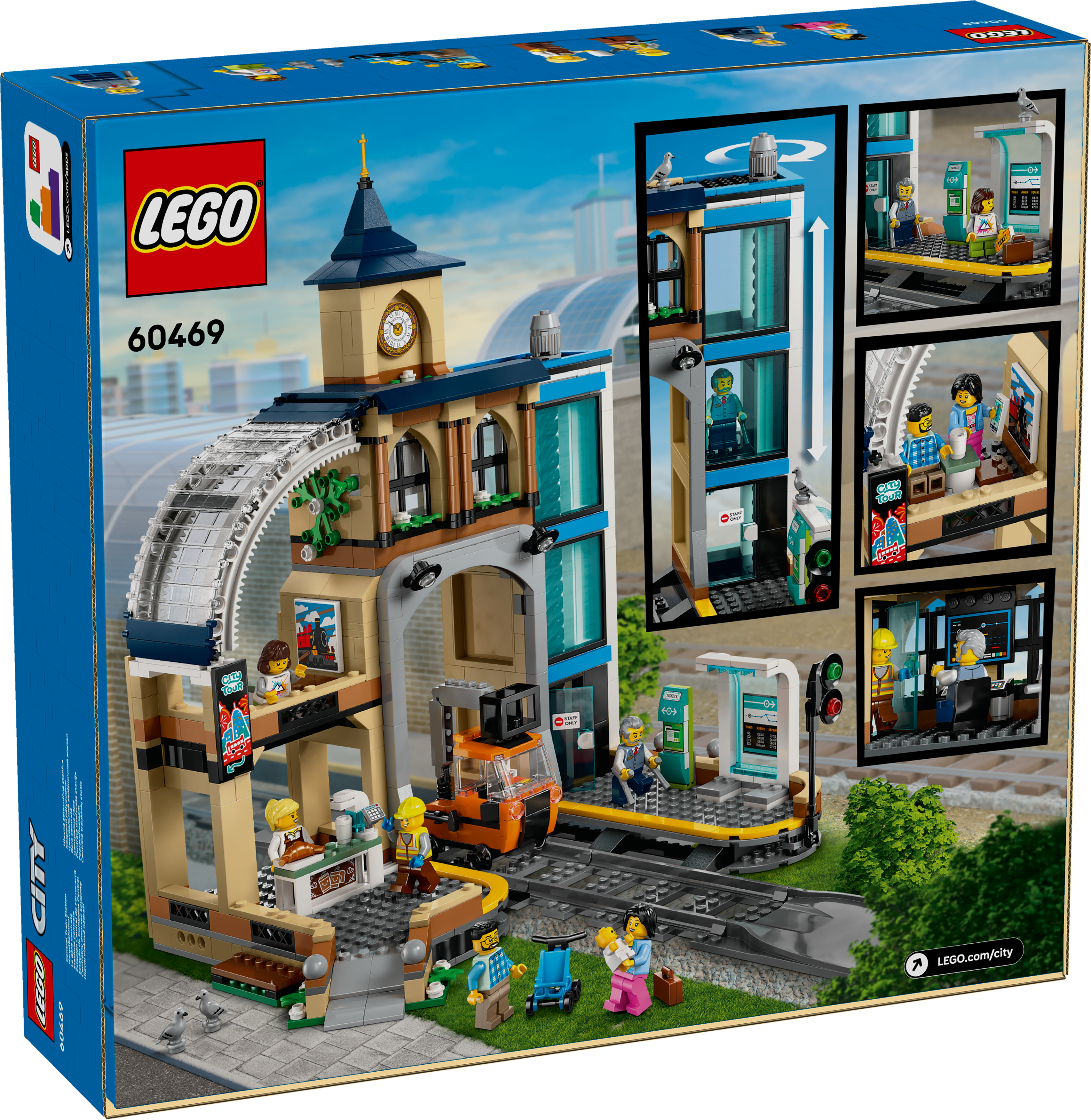 LEGO® City 60469 Hauptbahnhof