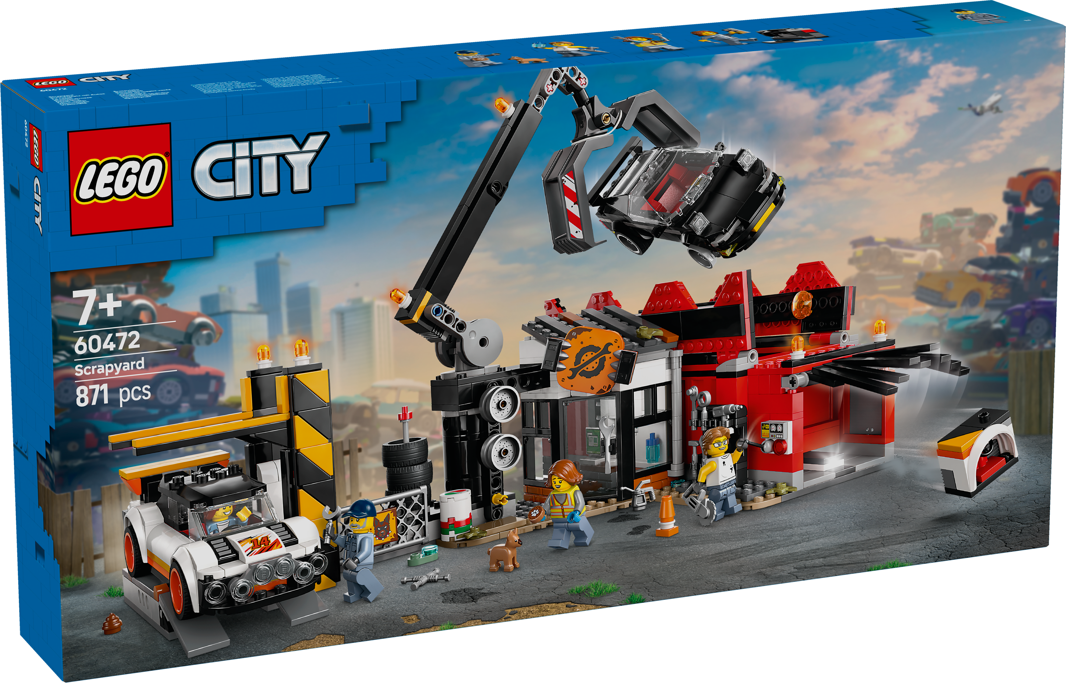 LEGO® City 60472 Schrottplatz mit Autos