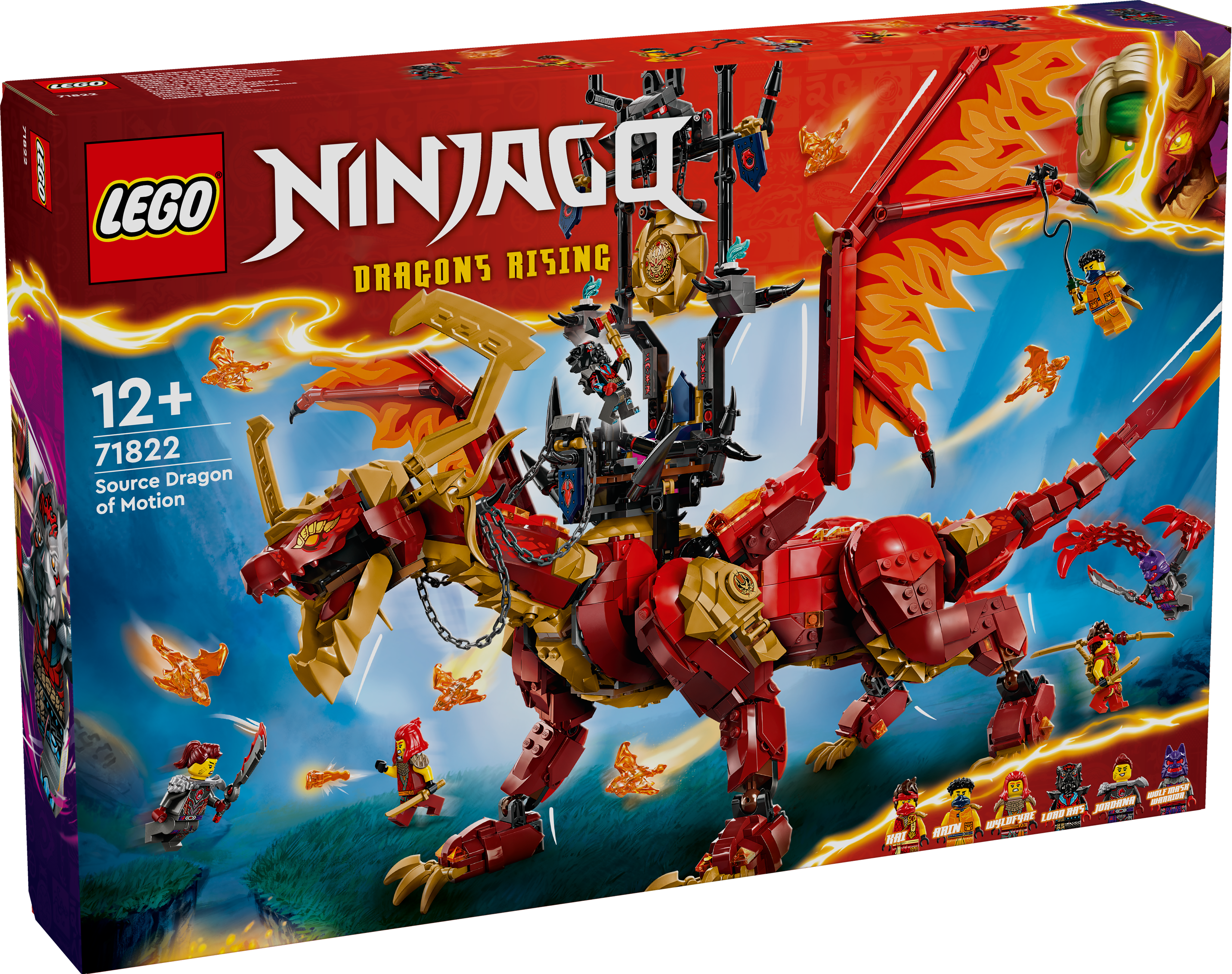 LEGO® Ninjago 71822 Quelldrache der Bewegung