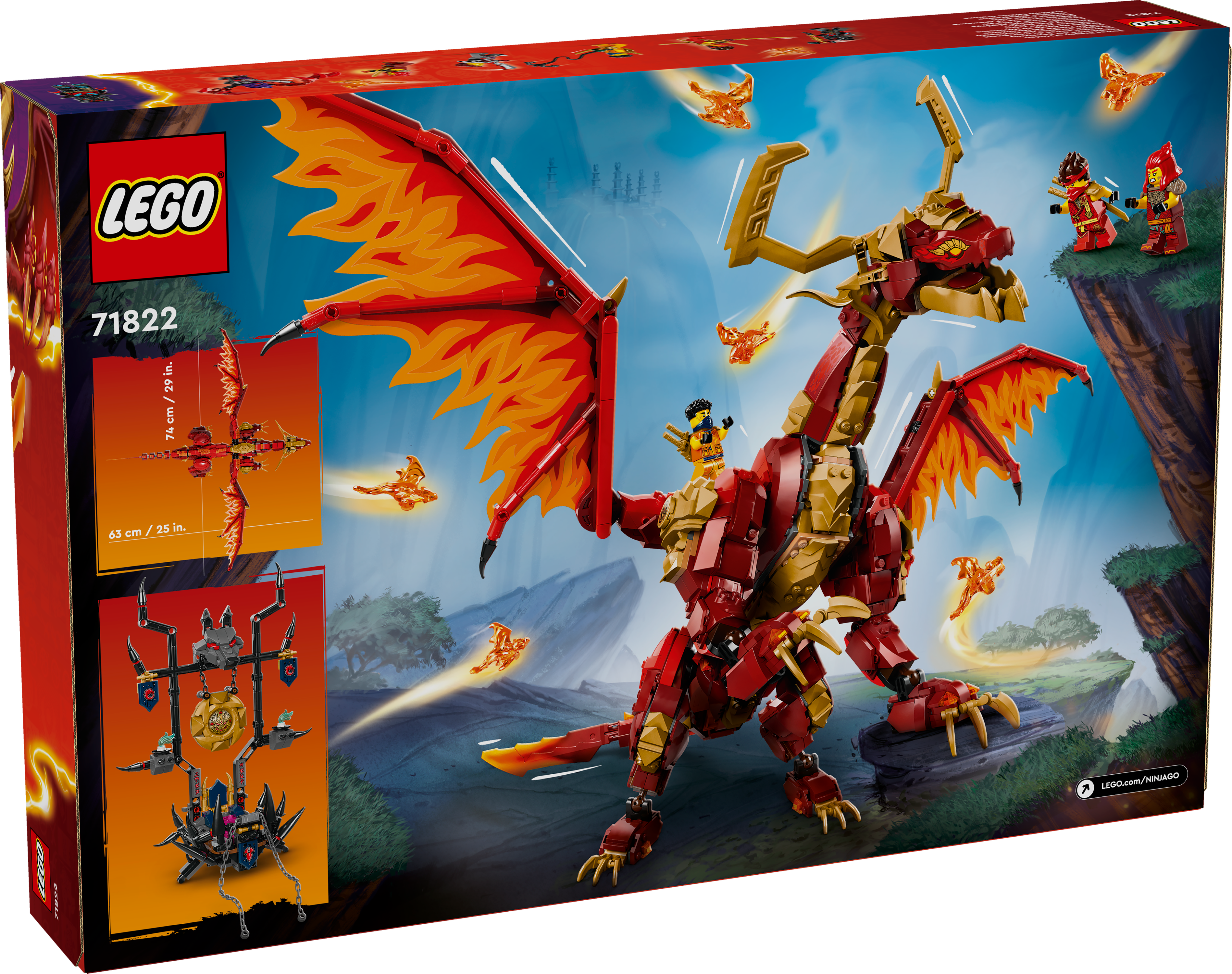 LEGO® Ninjago 71822 Quelldrache der Bewegung