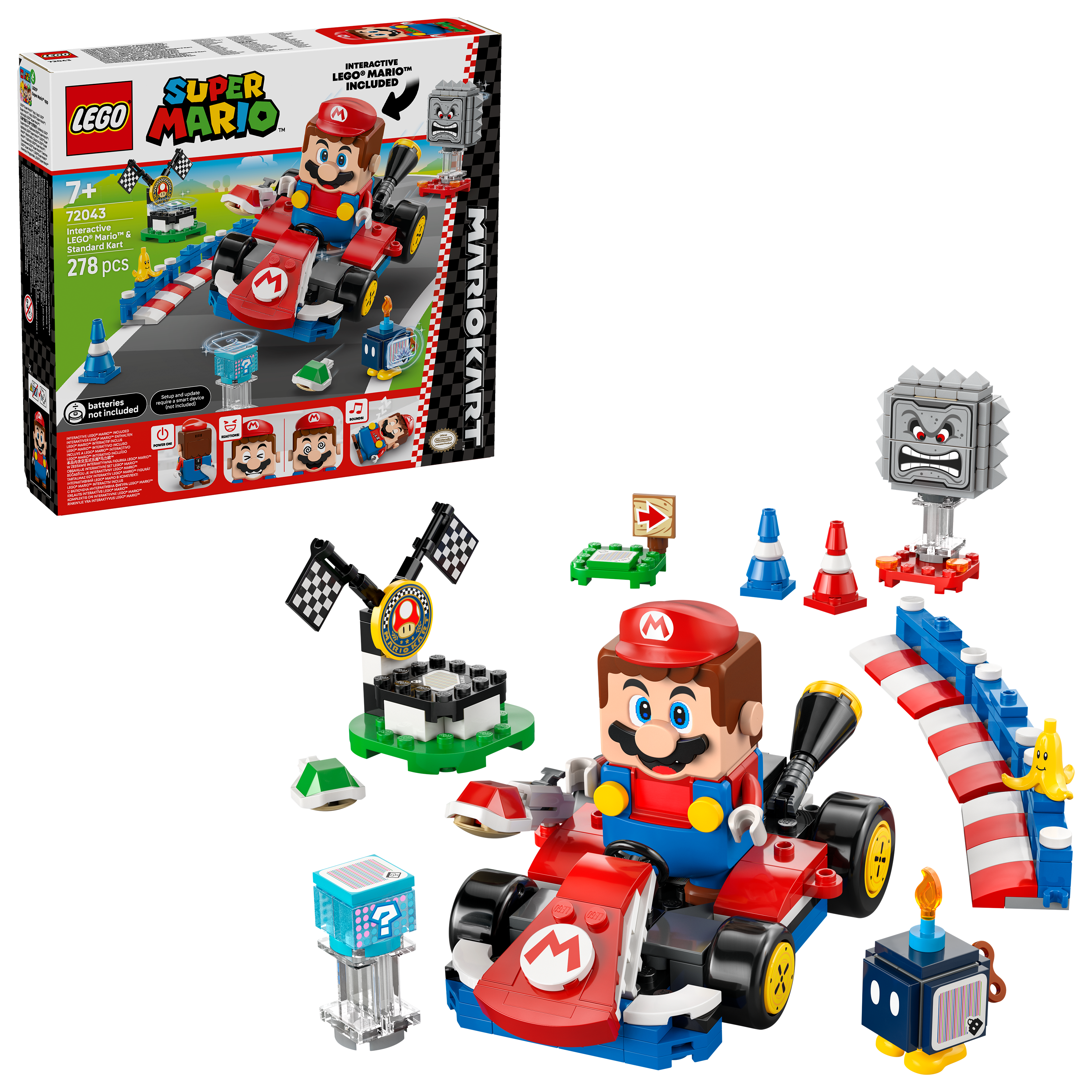 72043 Mario Kart - Interactive LEGO Mario & Standard Kart