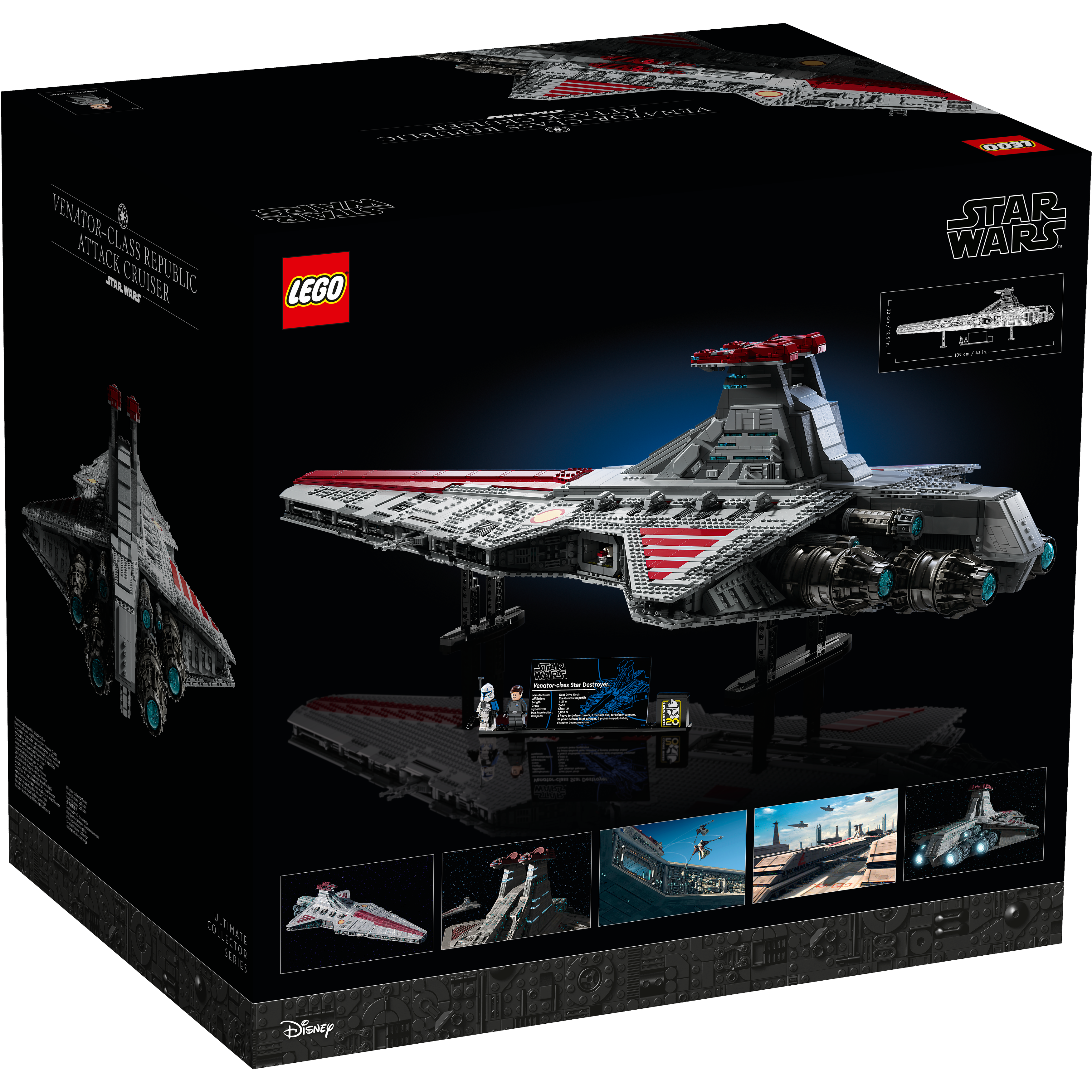 UCS Venator-Class Republic Attack Cruiser 75367