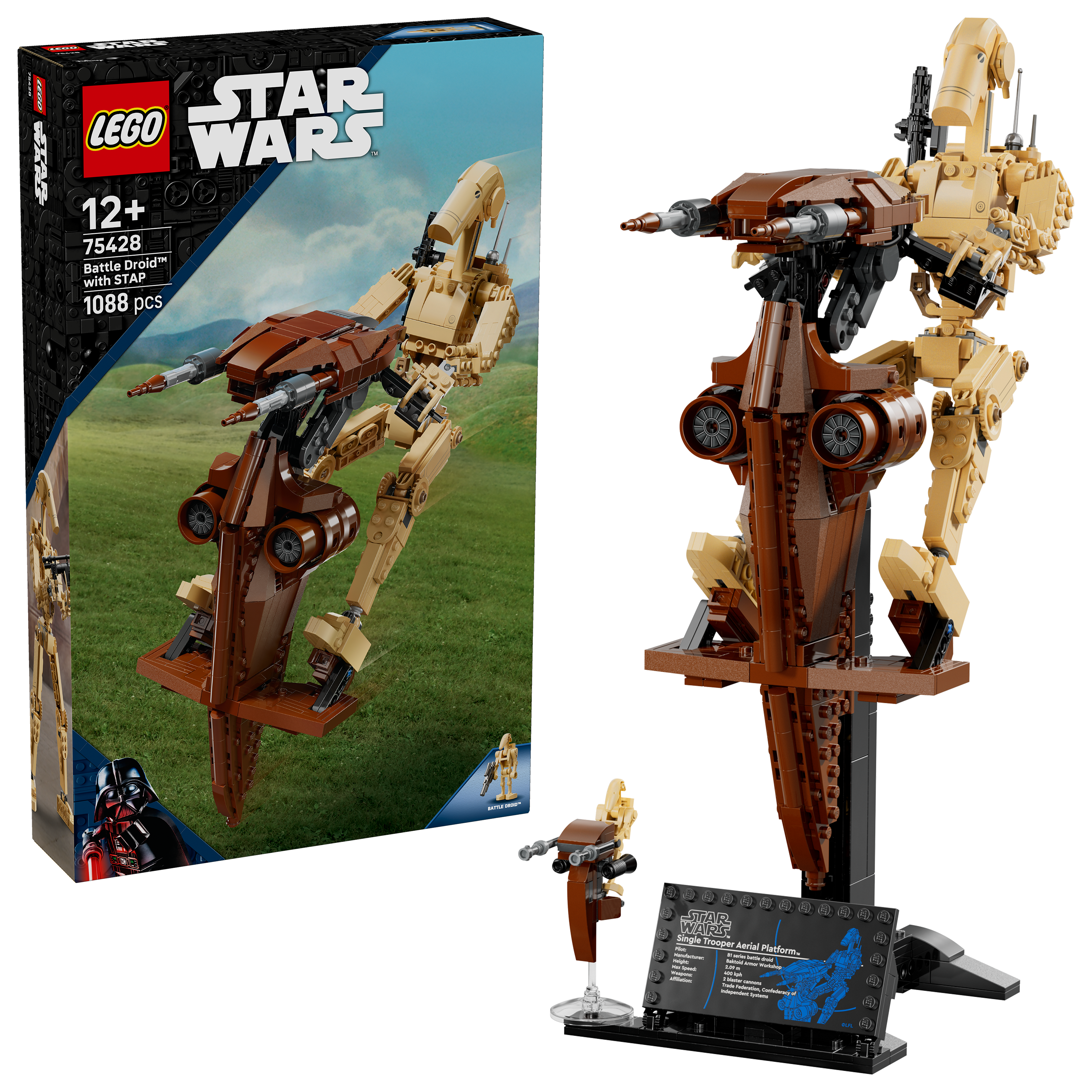 75428 Battle Droid with STAP