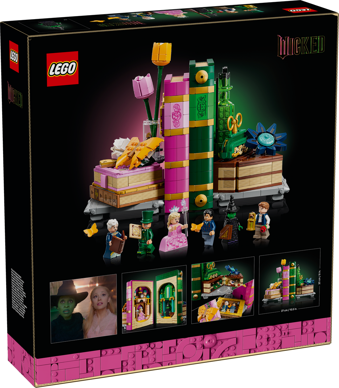 75691 Glinda & Elphaba Bookends