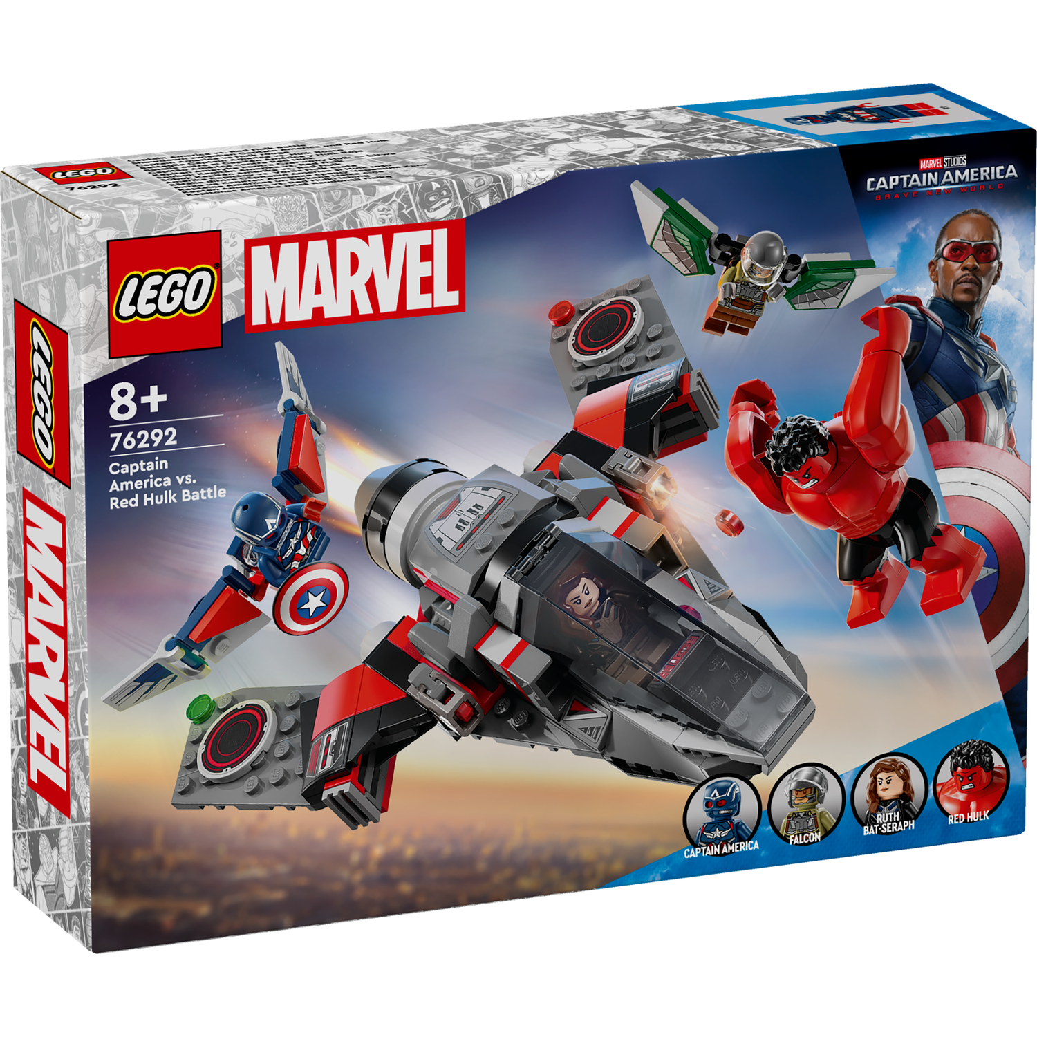 76292 Captain America vs. Red Hulk Battle