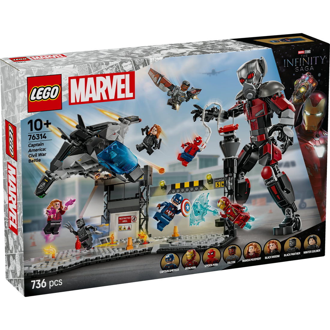 76314 Captain America: Civil War Action Battle