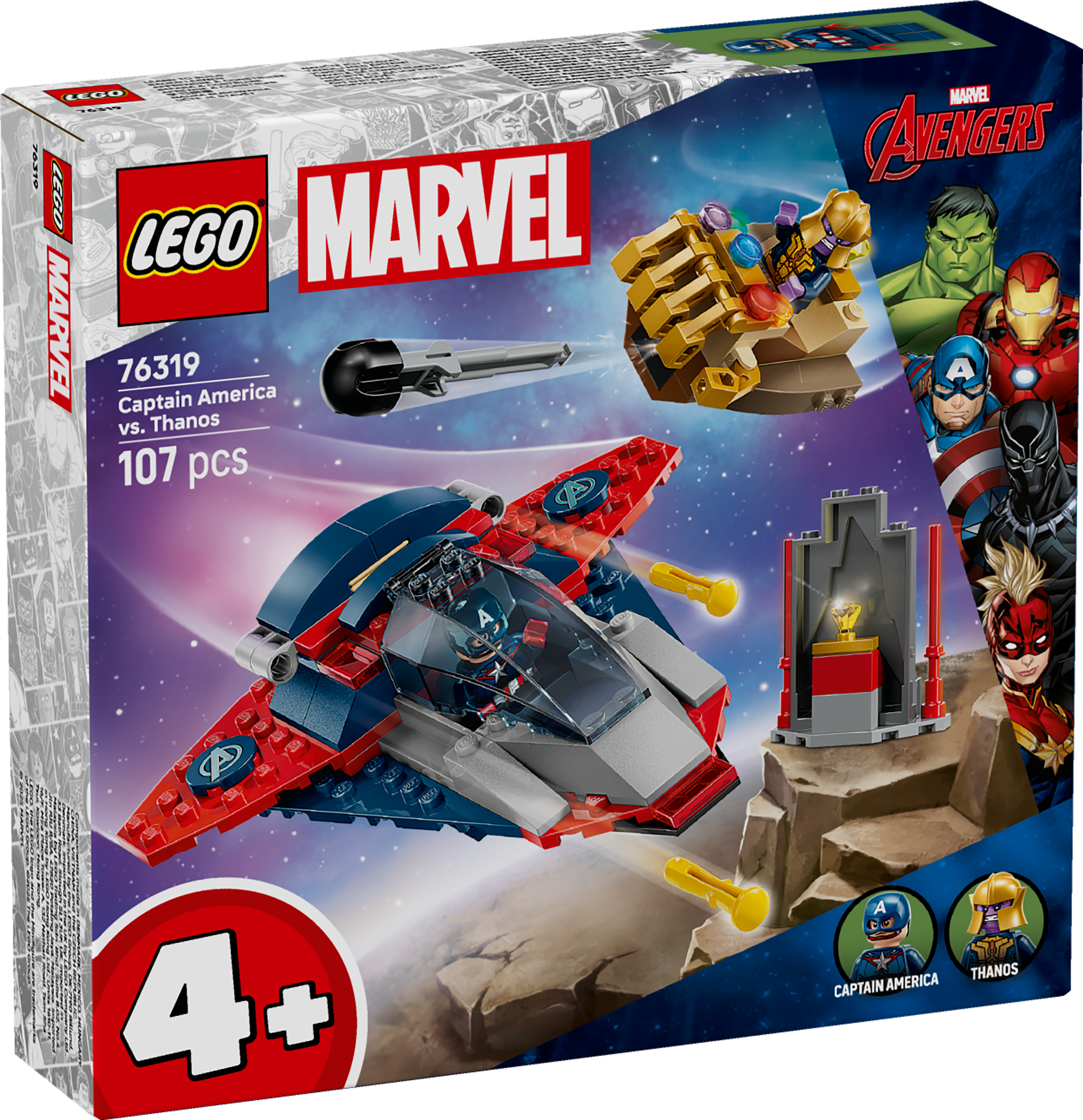 76319 Captain America Vs. Thanos