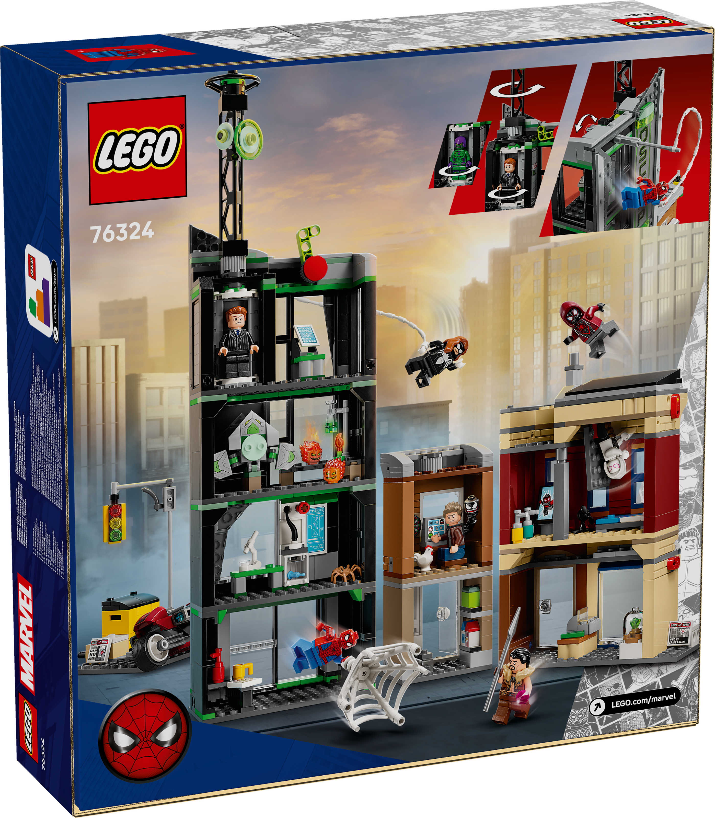 76324 Spider-Man Vs. Oscorp