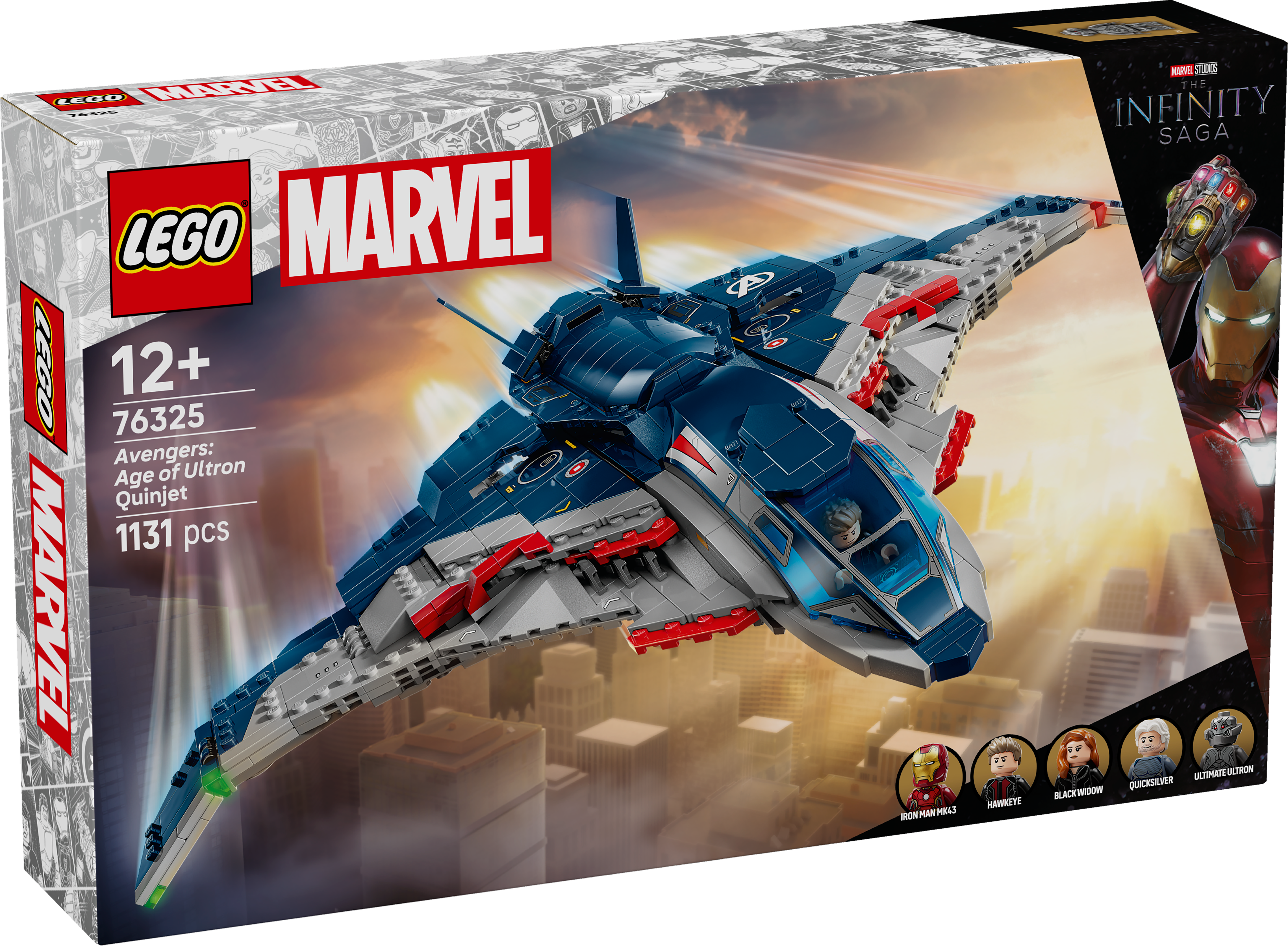 76325 Avengers: Age of Ultron Quinjet