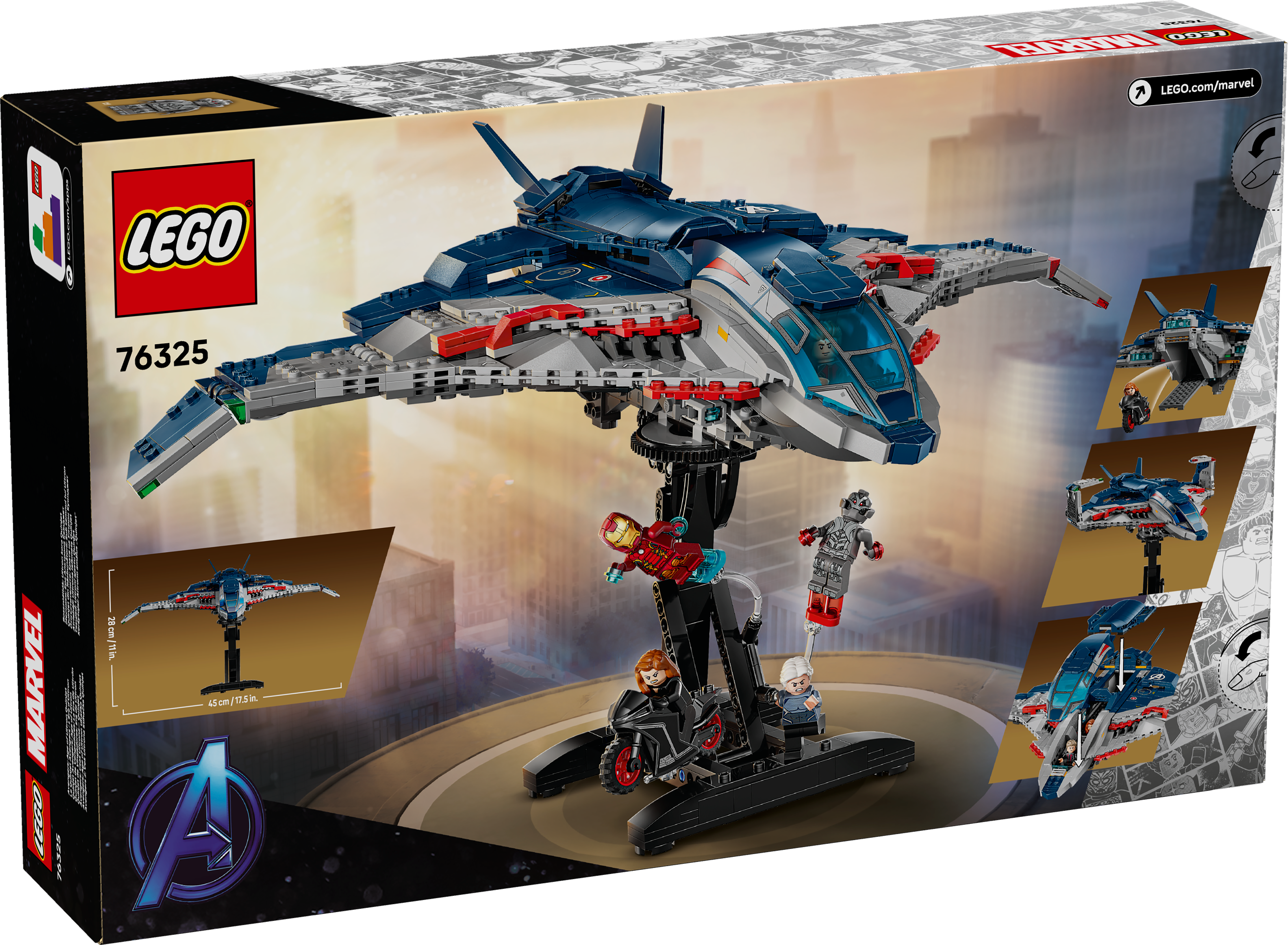 76325 Avengers: Age of Ultron Quinjet