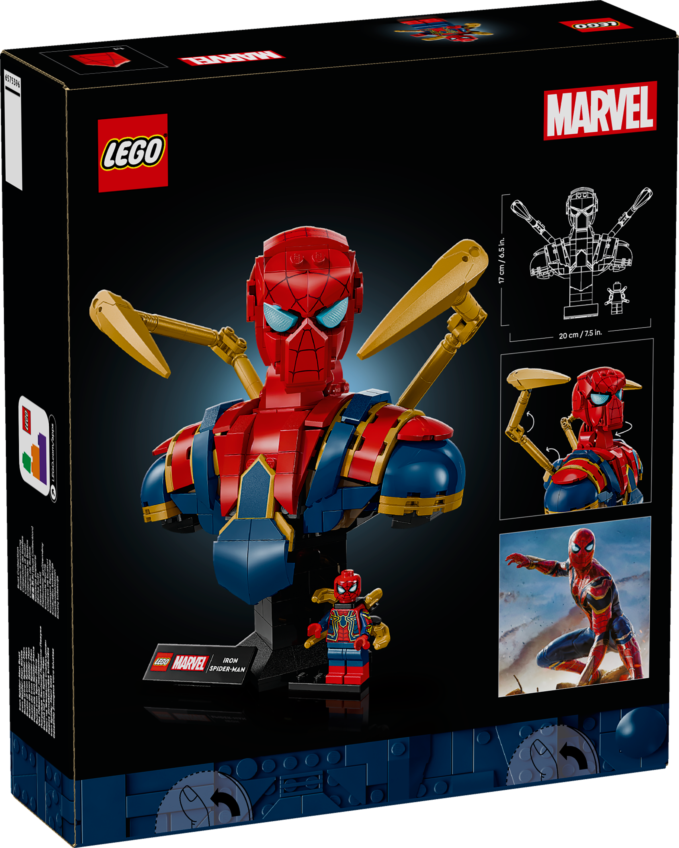 76326 Iron Spider-Man Bust