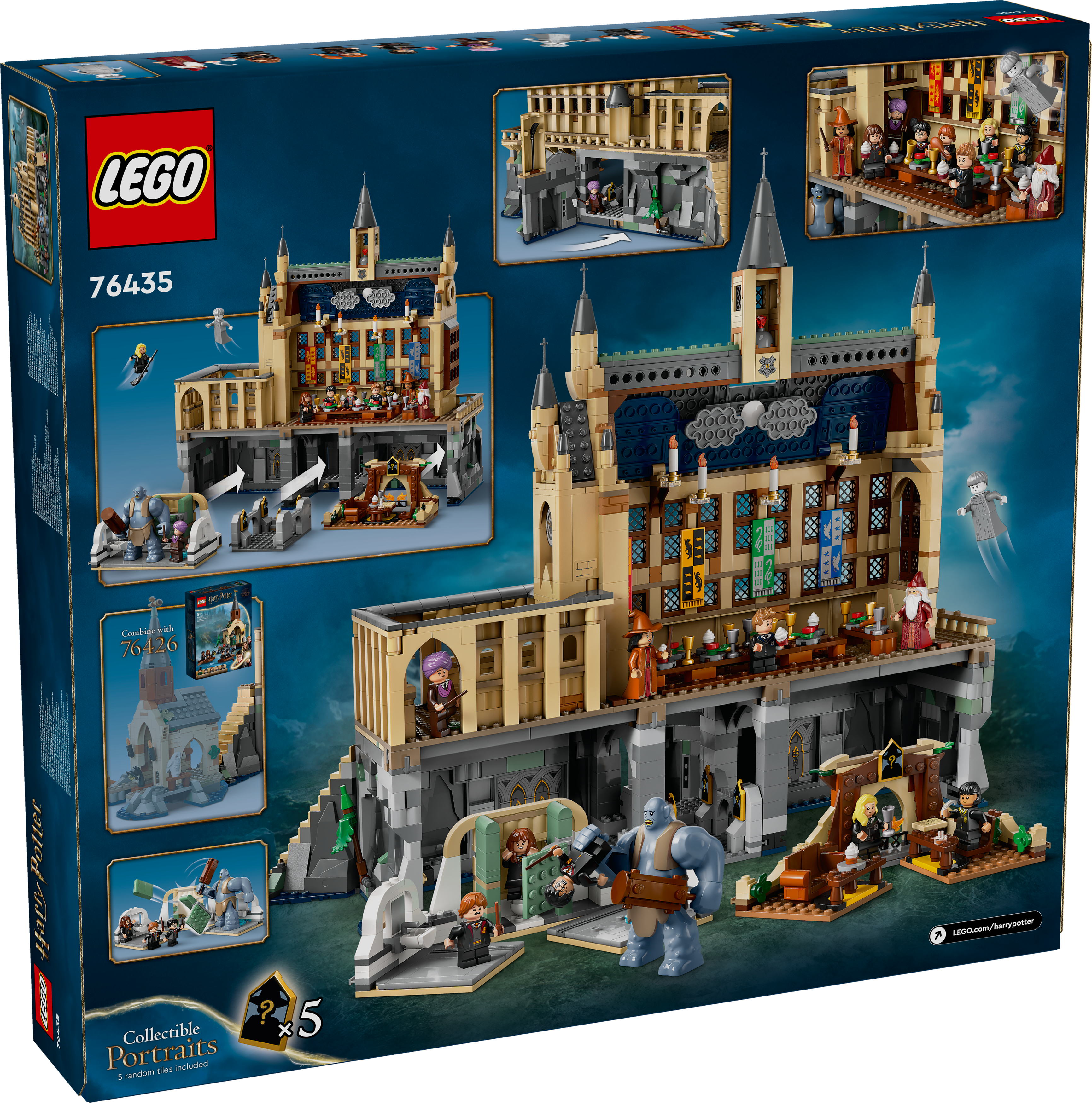 LEGO® Harry Potter 76435 Schloss Hogwarts™: Die Große Halle