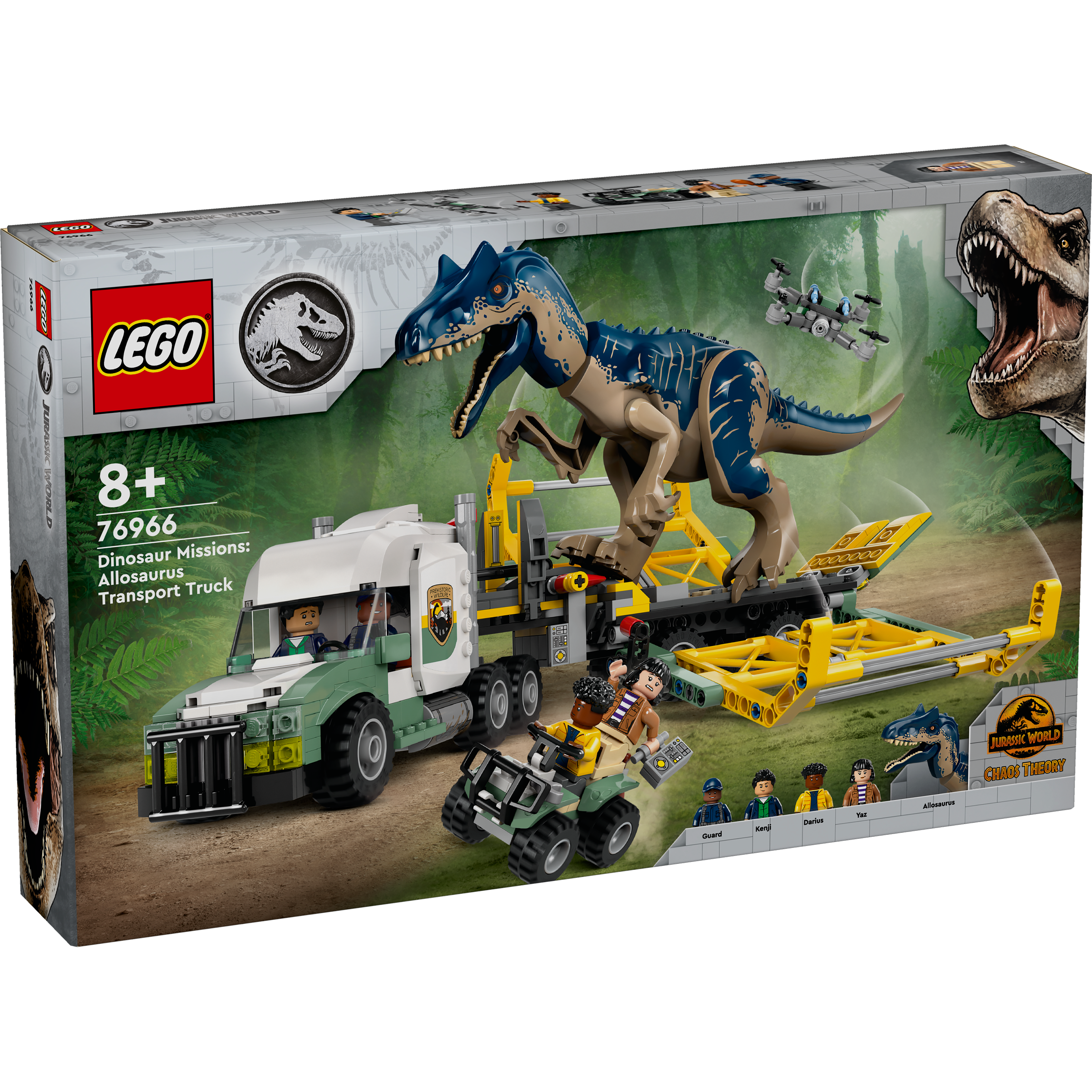 76966 Dinosaur Missions: Allosaurus Transport Truck