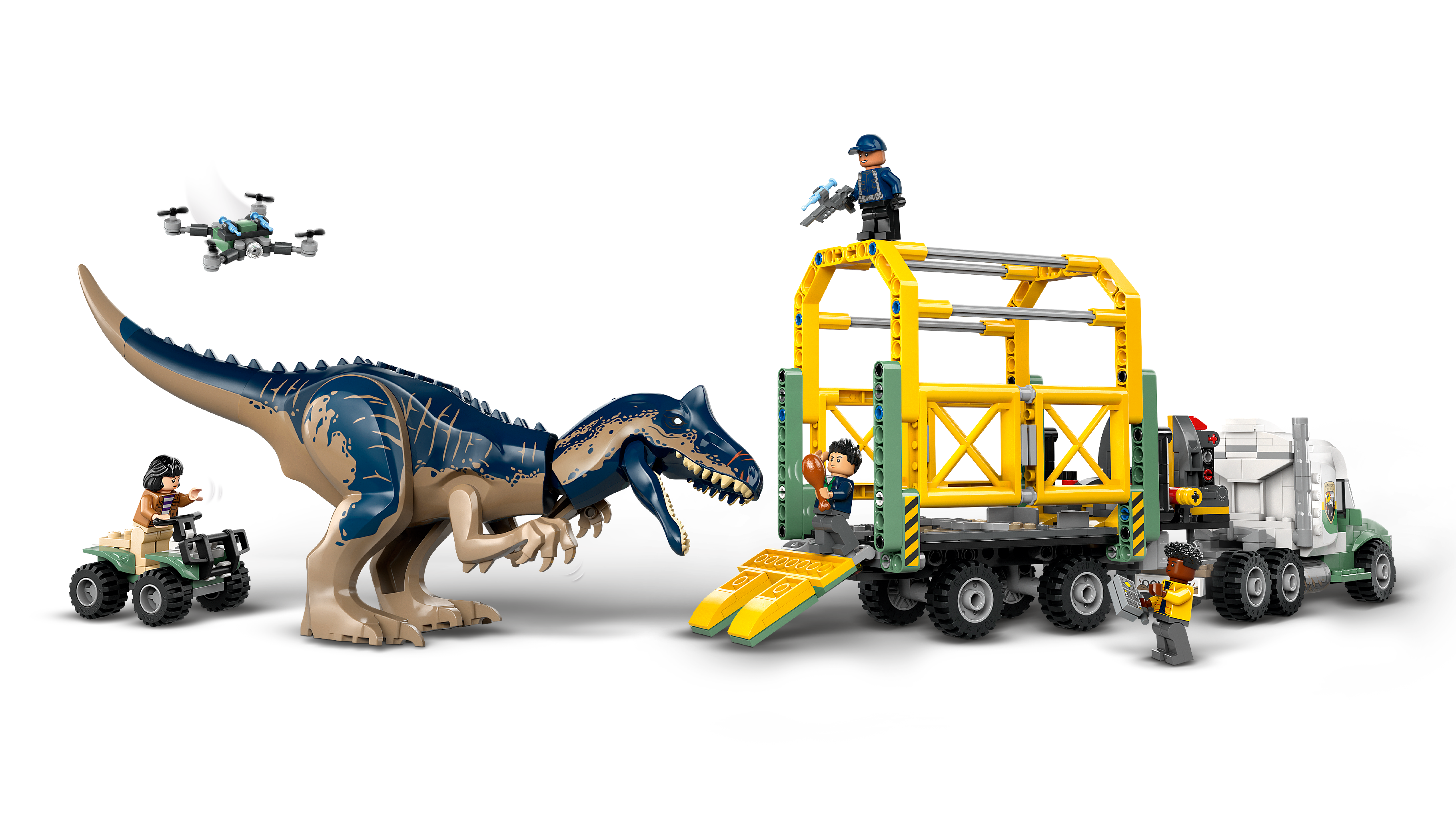 LEGO® Jurassic World 76966 Dinosaurier-Missionen: Allosaurus-Transporter