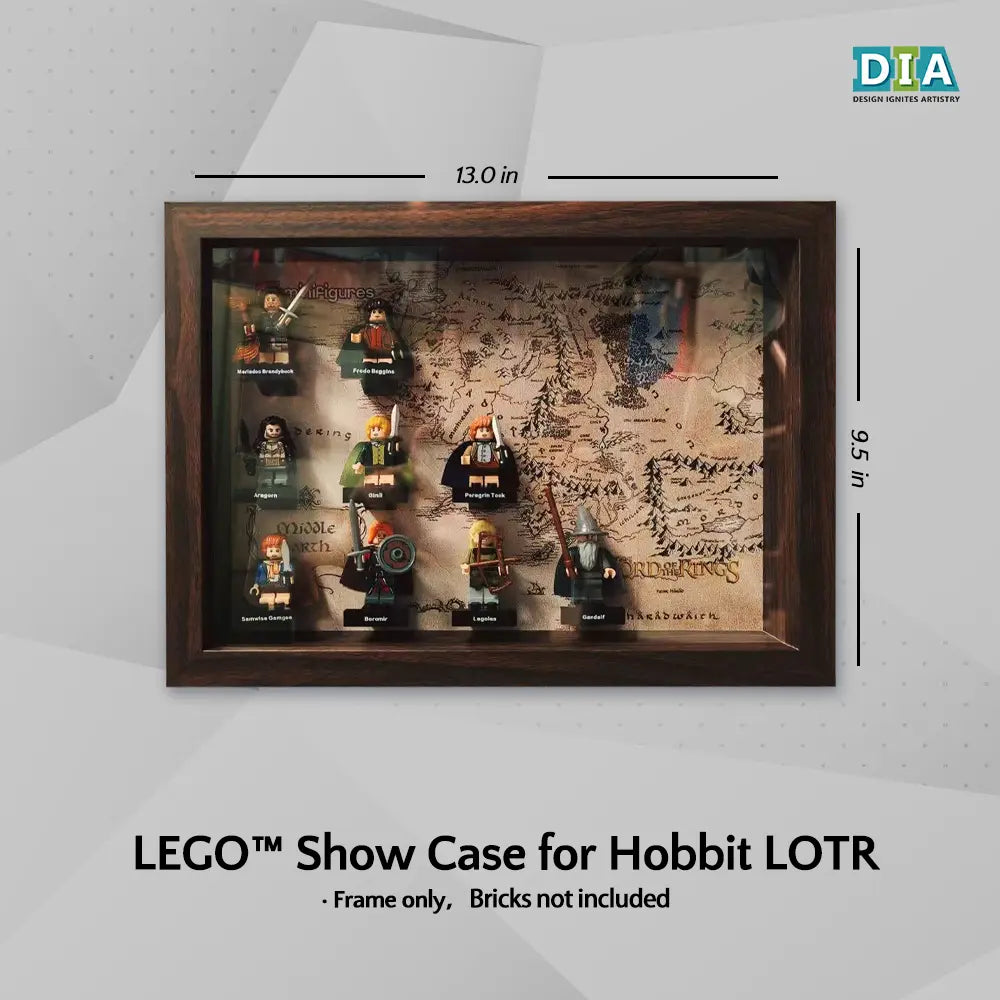 LEGO™ Show Case for The Lord of the Rings Minifigures (10316)