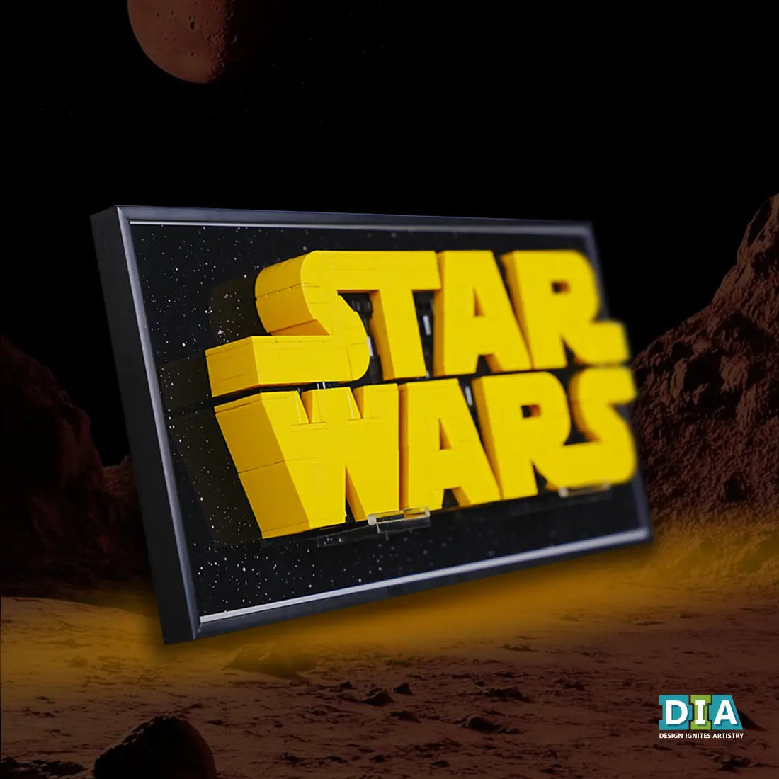 dia_Show Case_75407_ Brick-Built Star Wars™ Logo_MPI01